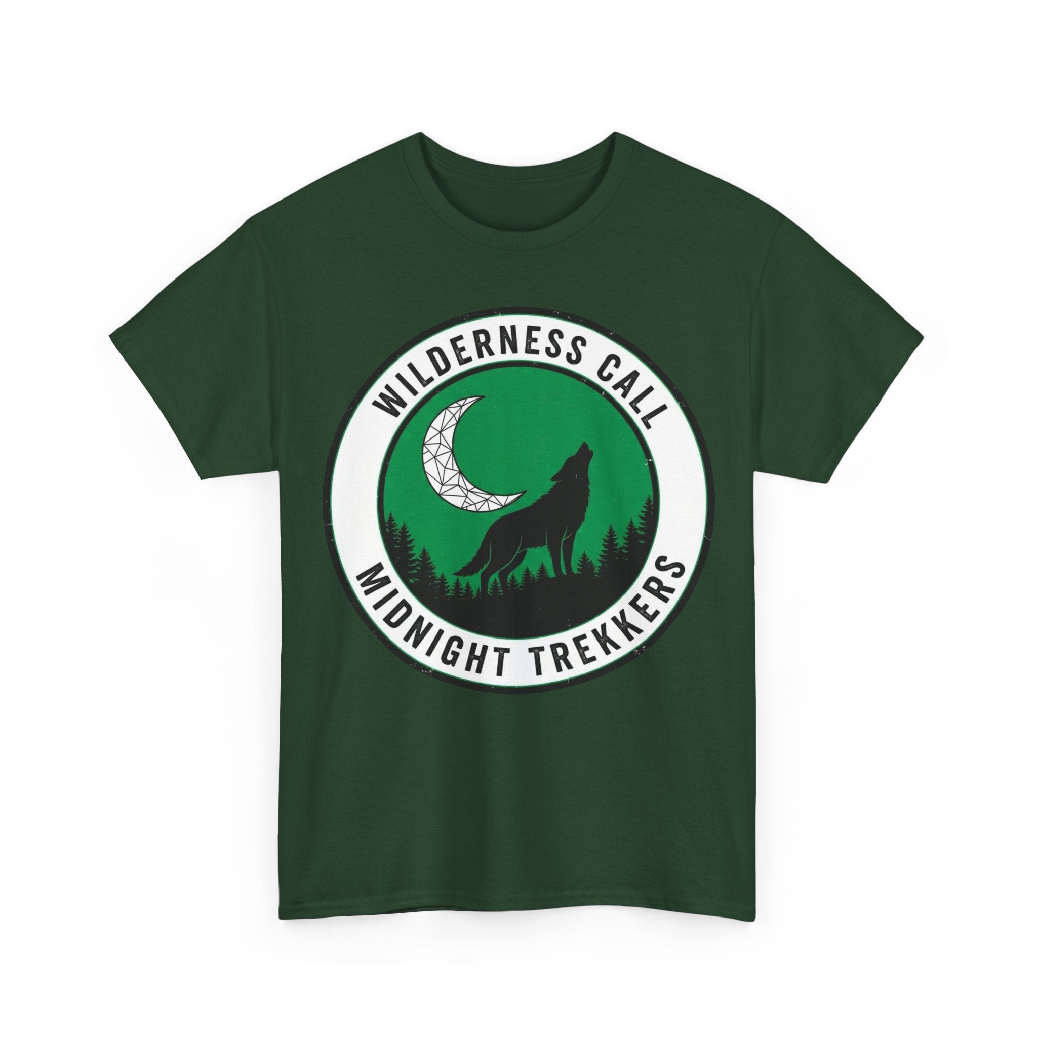 Wilderness Call: Midnight Trekkers Wolf Moon Tee