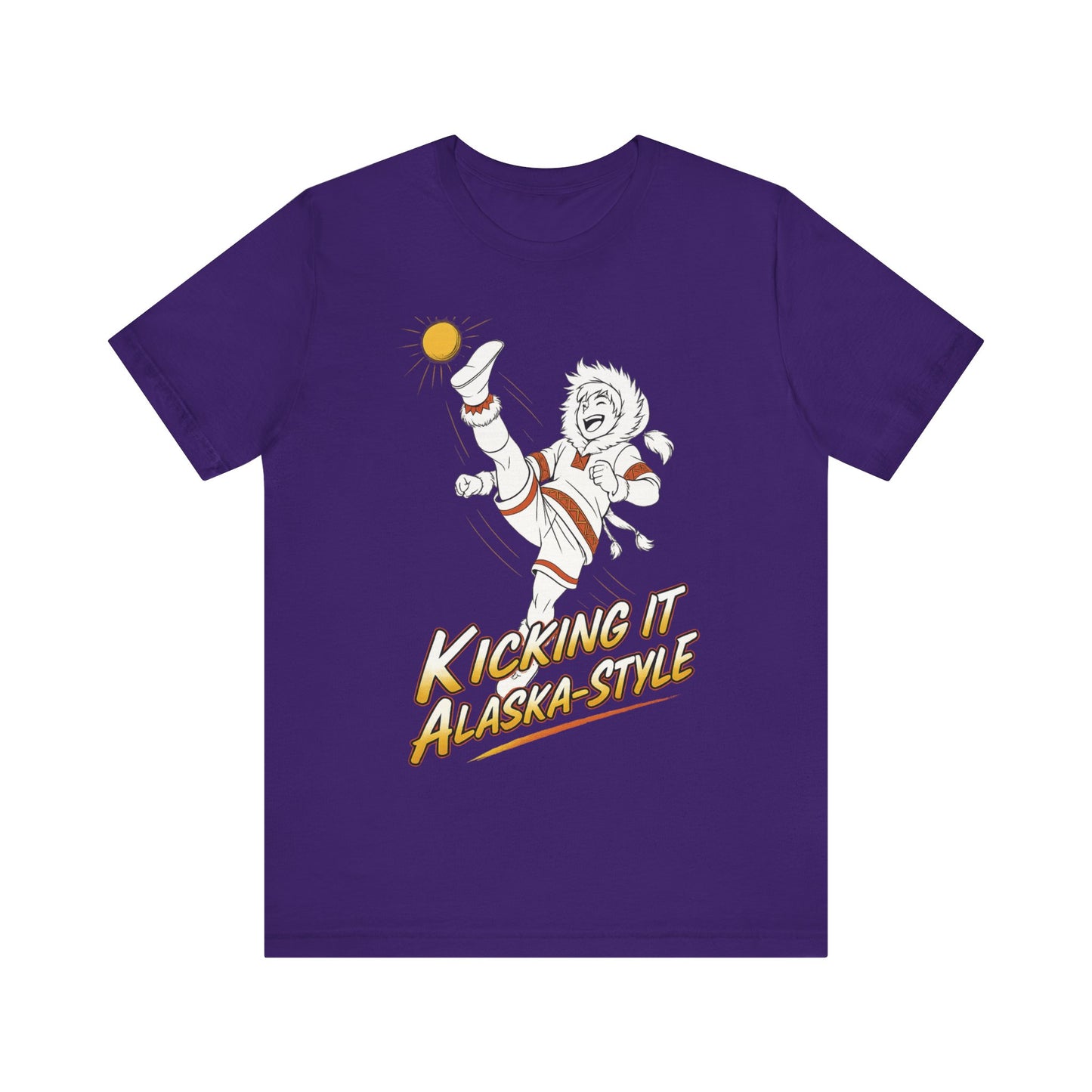 Kicking It Alaska-Style T-Shirt