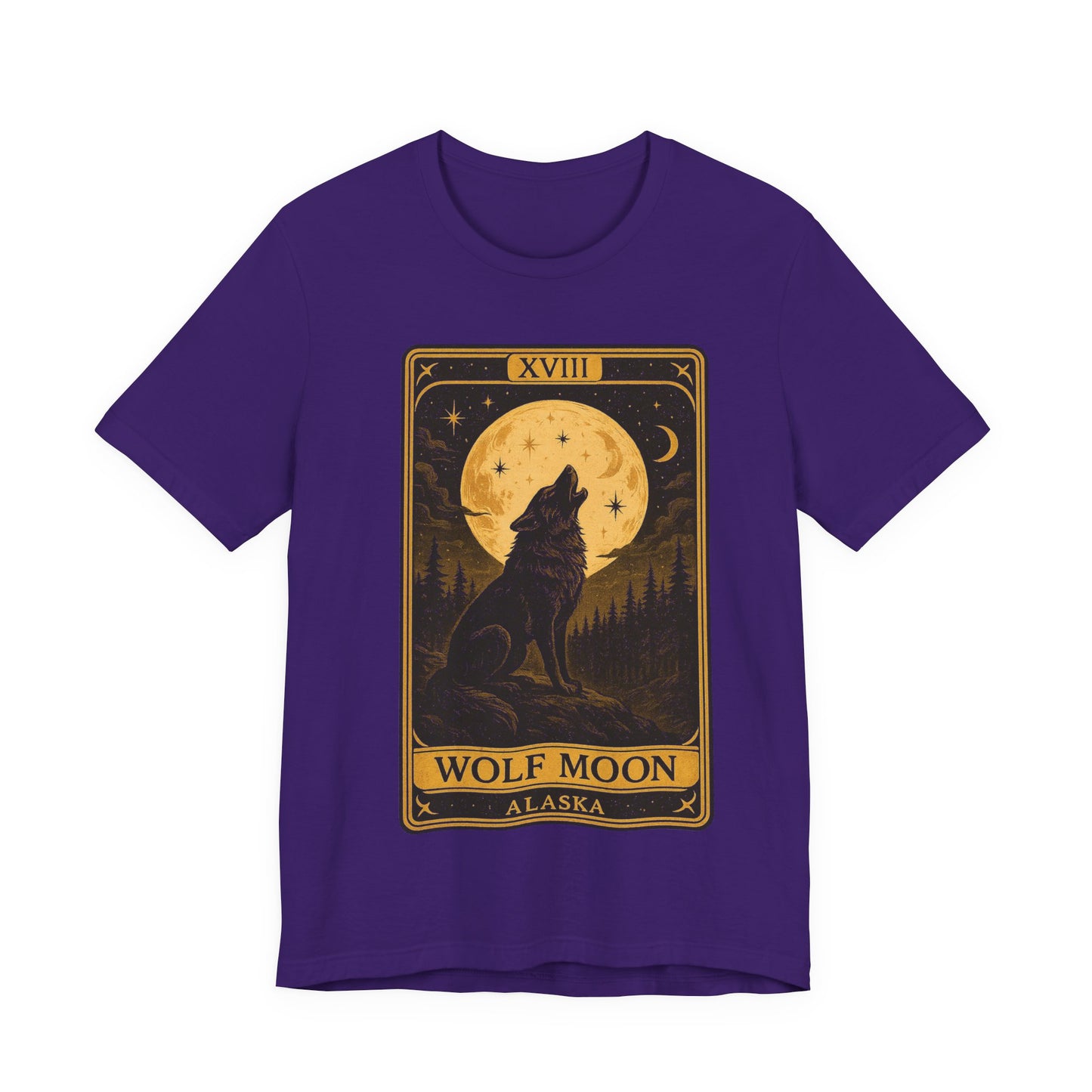 Wolf Moon Alaska | Vintage Mystical Graphic Tee