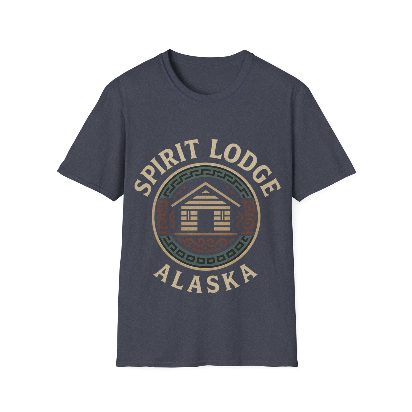 Spirit Lodge Alaska Tee – Rustic Cabin Design