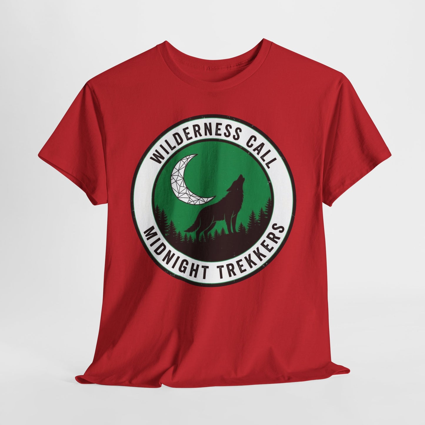 Wilderness Call: Midnight Trekkers Wolf Moon Tee