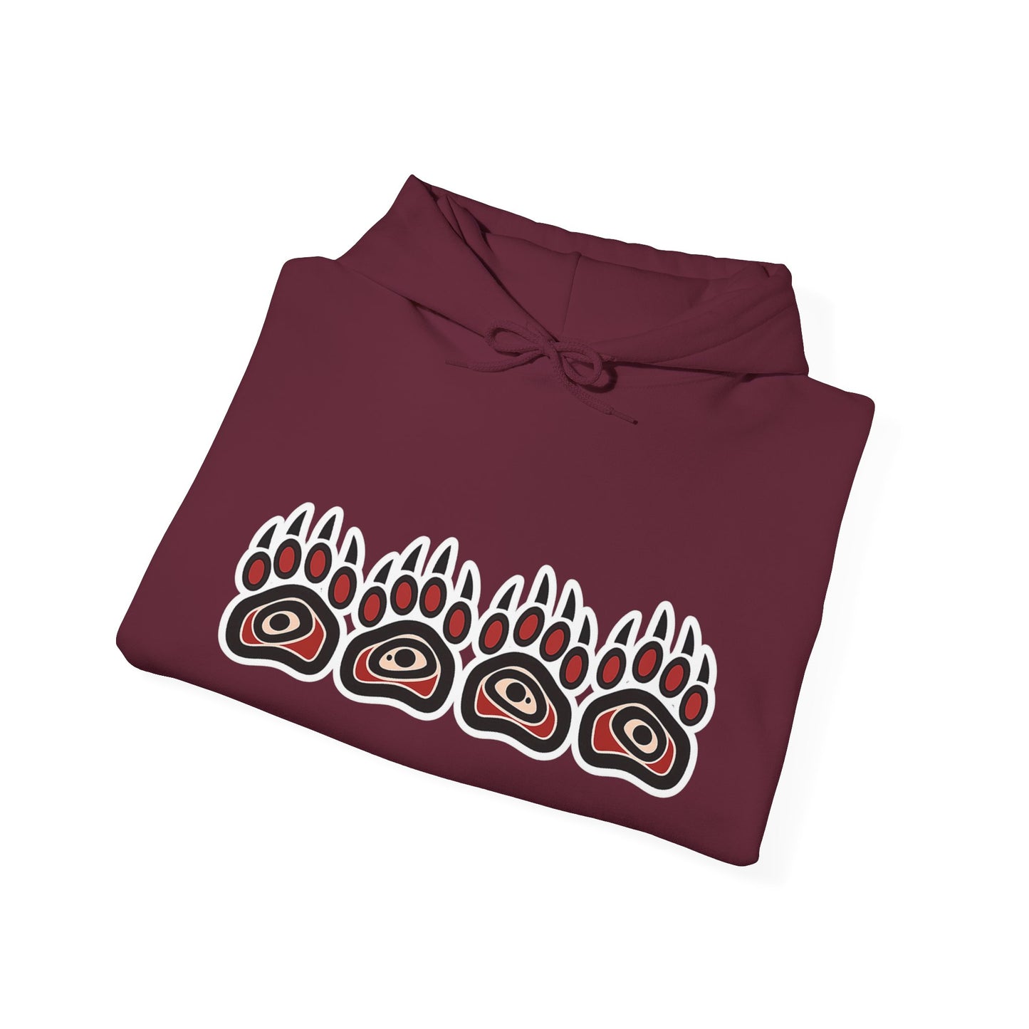 Tlingit Bear Tracks Hoodie