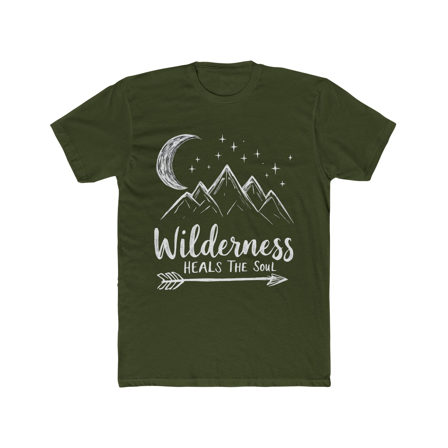 Wilderness Heals the Soul – Nature Lover’s Hiking Tee