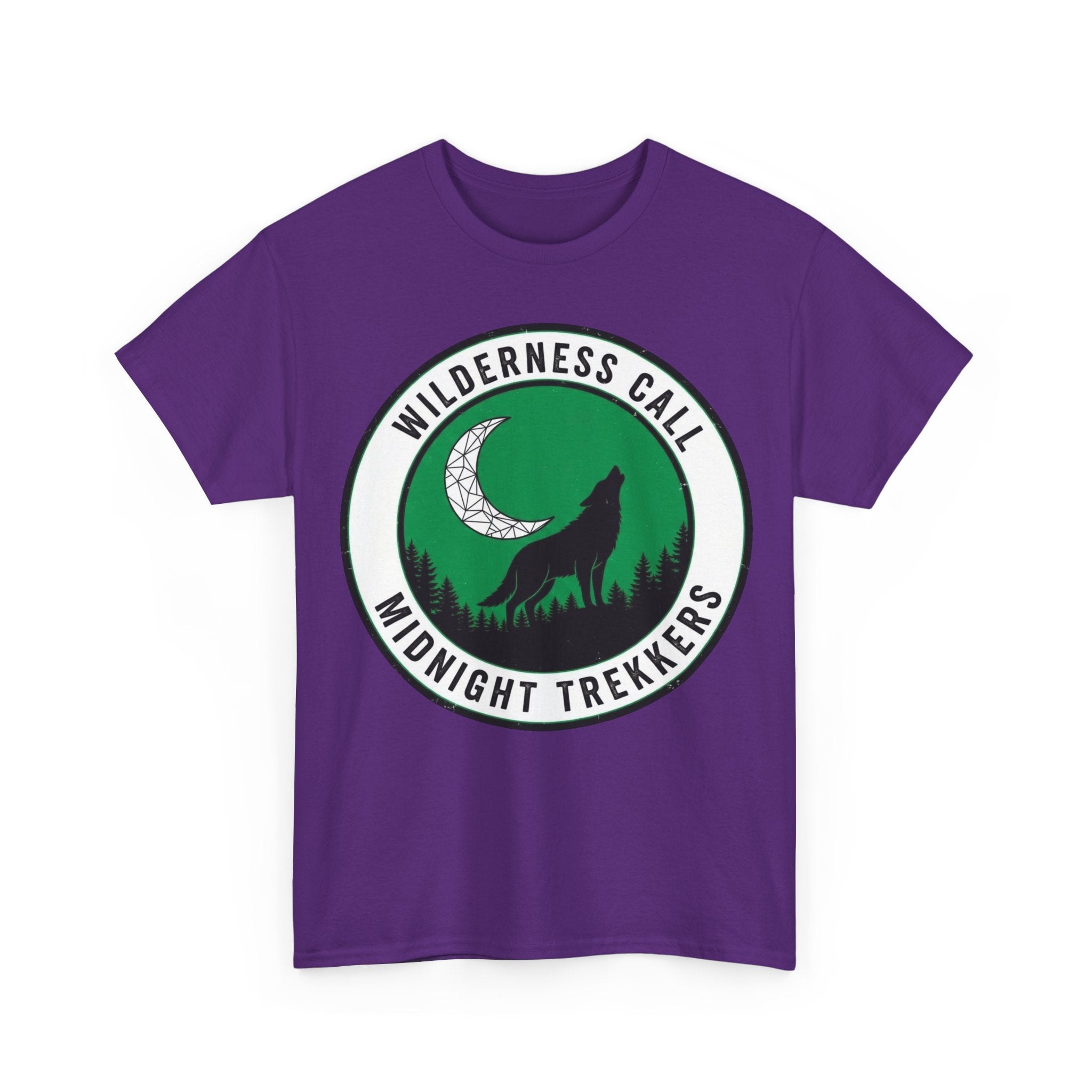 Wilderness Call: Midnight Trekkers Wolf Moon Tee