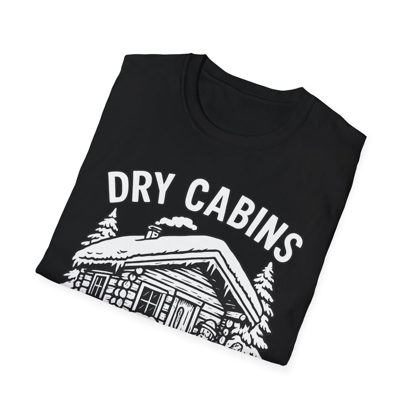 Cozy Cabin T-Shirt, Illustrative T-Shirt, Vintage Alaska Tee, Great Outdoors Wear, Unique Gift for Nature Lovers