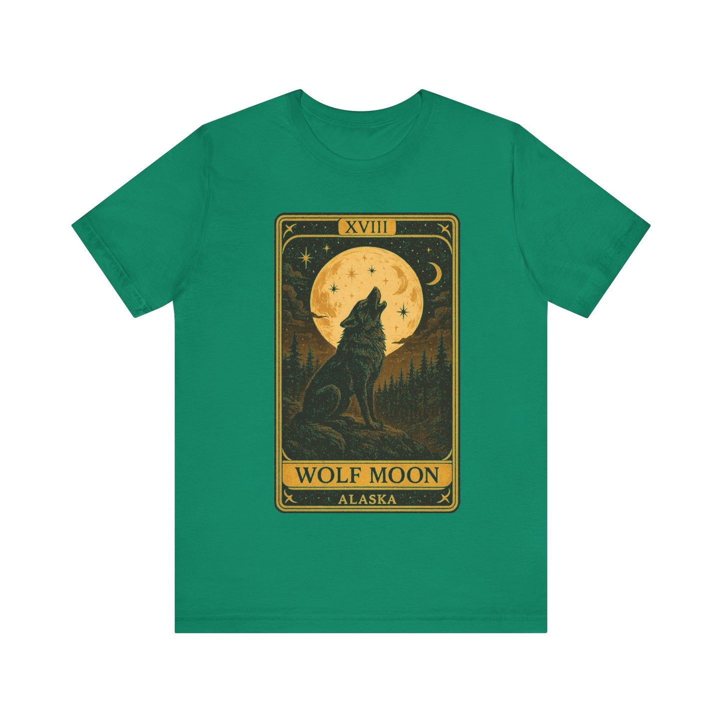 Wolf Moon Alaska | Vintage Mystical Graphic Tee