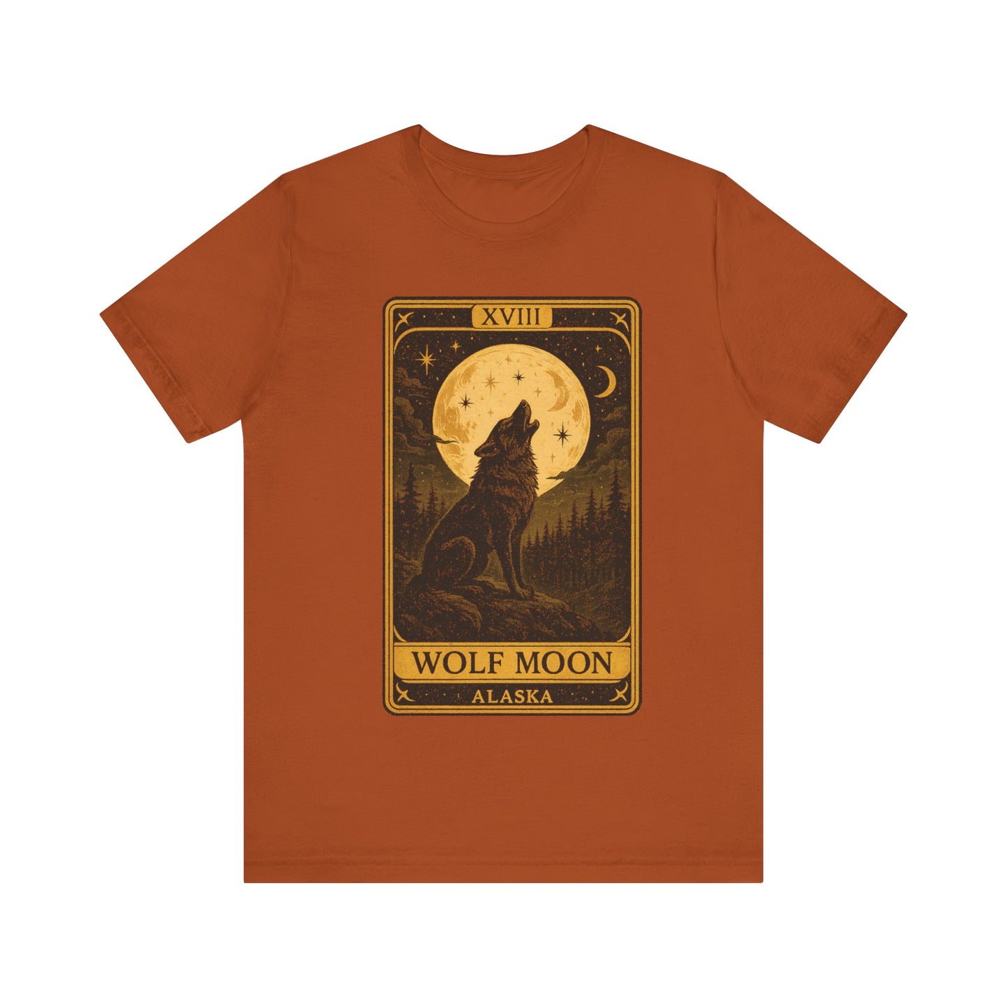 Wolf Moon Alaska | Vintage Mystical Graphic Tee