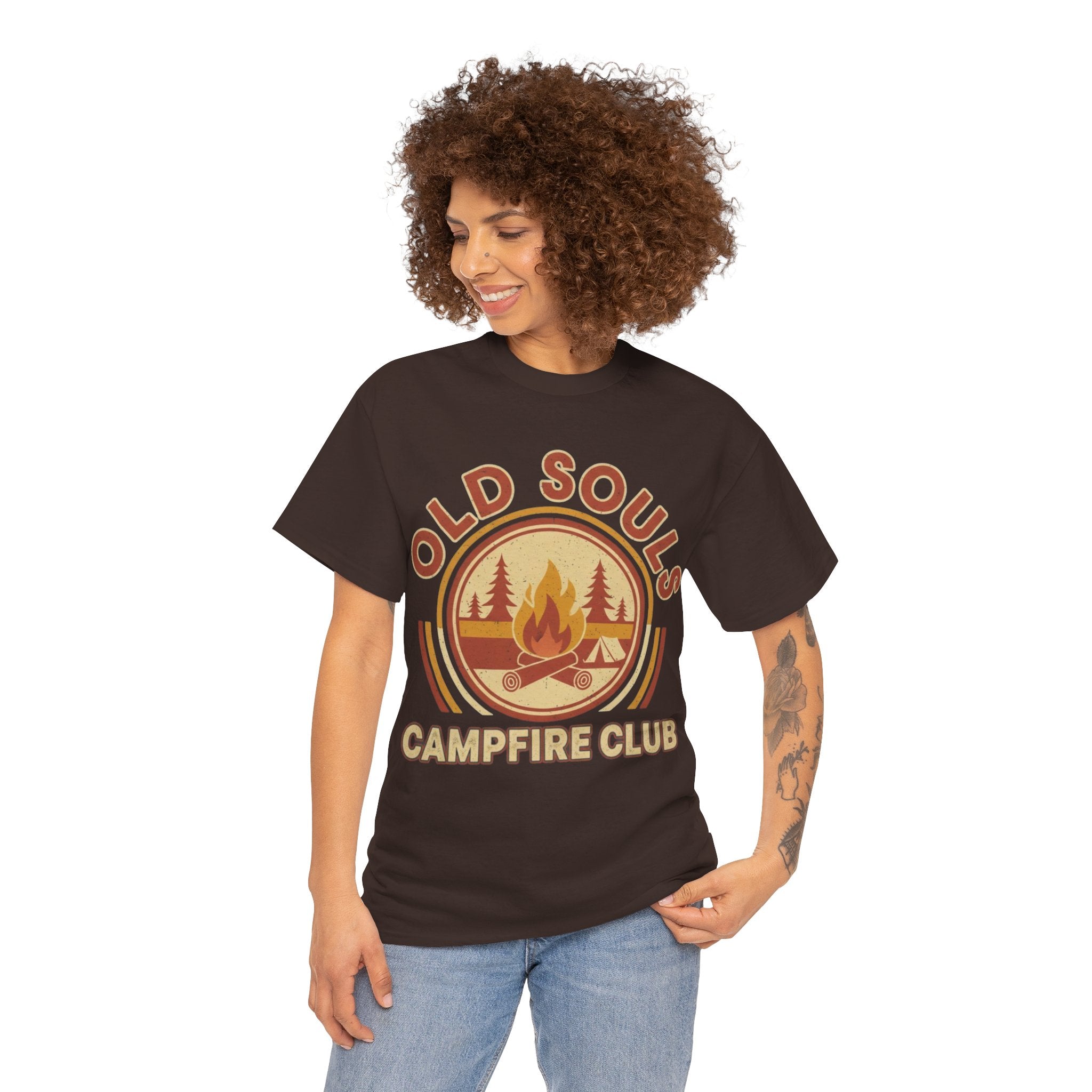 Retro Old Souls Campfire Club T-Shirt