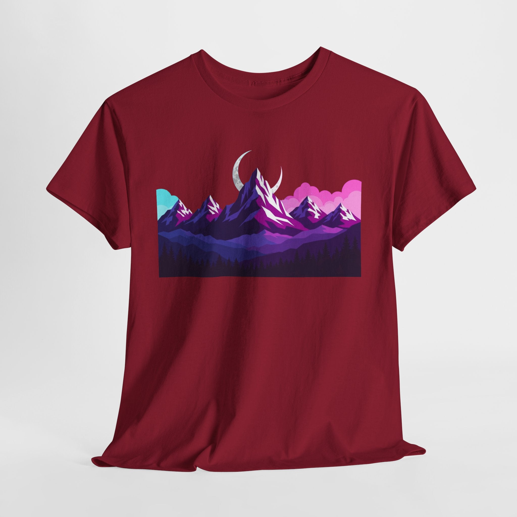 Under the Midnight Peaks – Lunar Horizon Tee