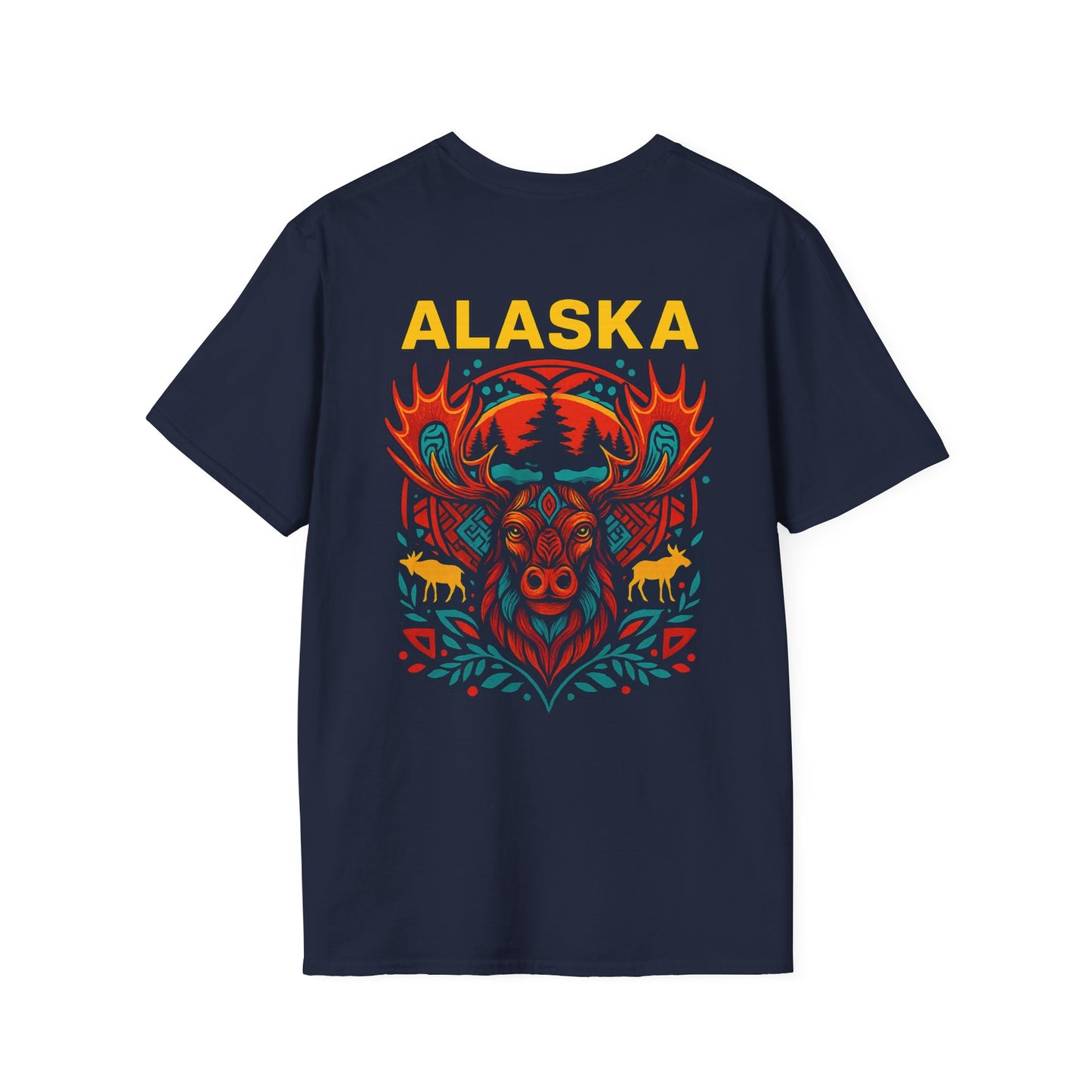 907 Alaska Moose Graphic T-Shirt