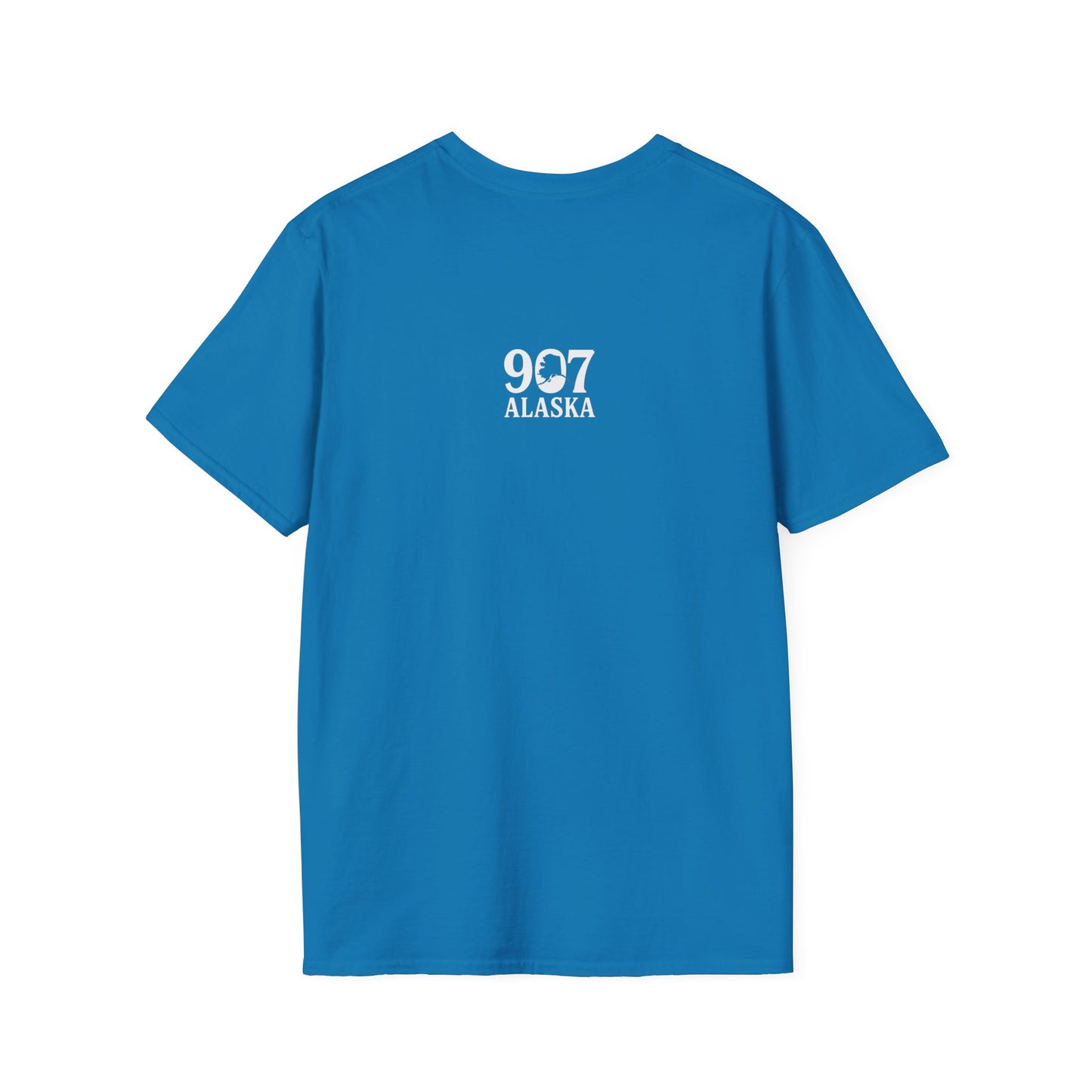 Cozy Cabin T-Shirt, Illustrative T-Shirt, Vintage Alaska Tee, Great Outdoors Wear, Unique Gift for Nature Lovers