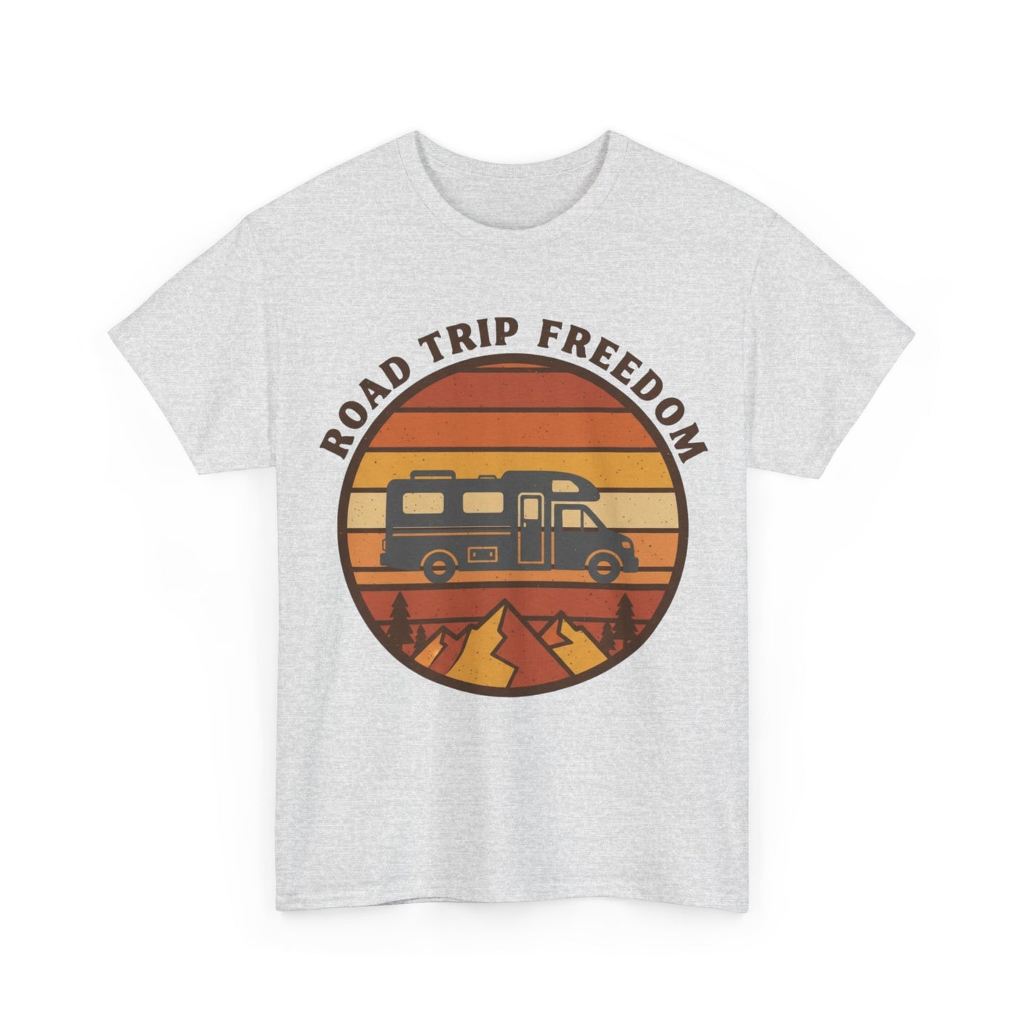 Road Trip Freedom – 70s Retro Adventure Tee