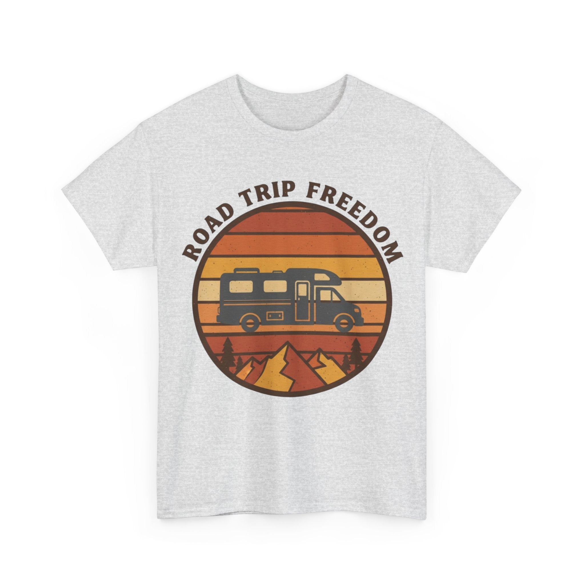 Road Trip Freedom – 70s Retro Adventure Tee