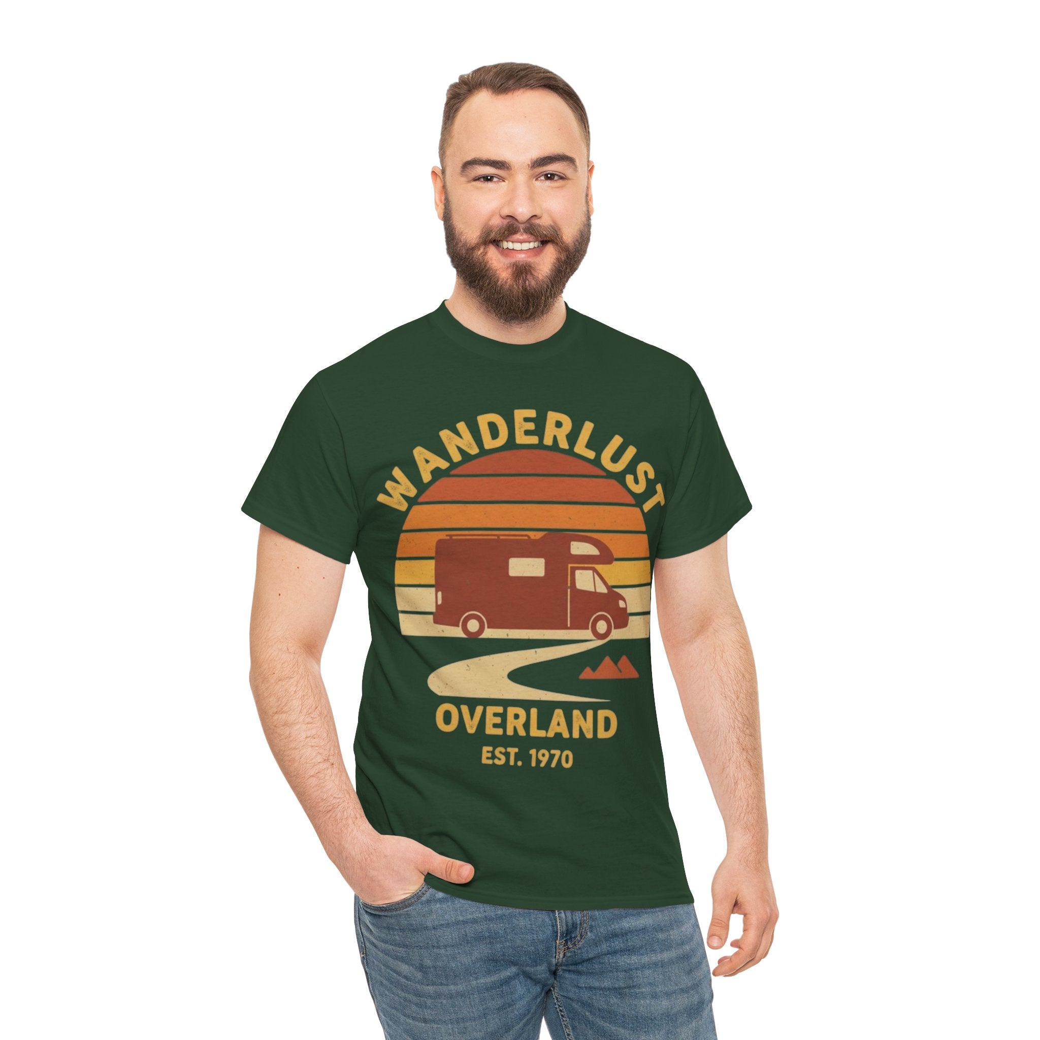 Wanderlust Overland Retro Adventure Tee