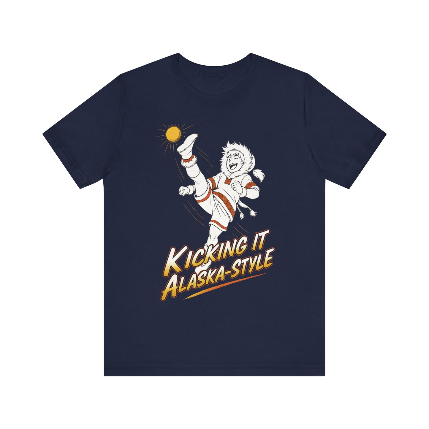 Kicking It Alaska-Style T-Shirt