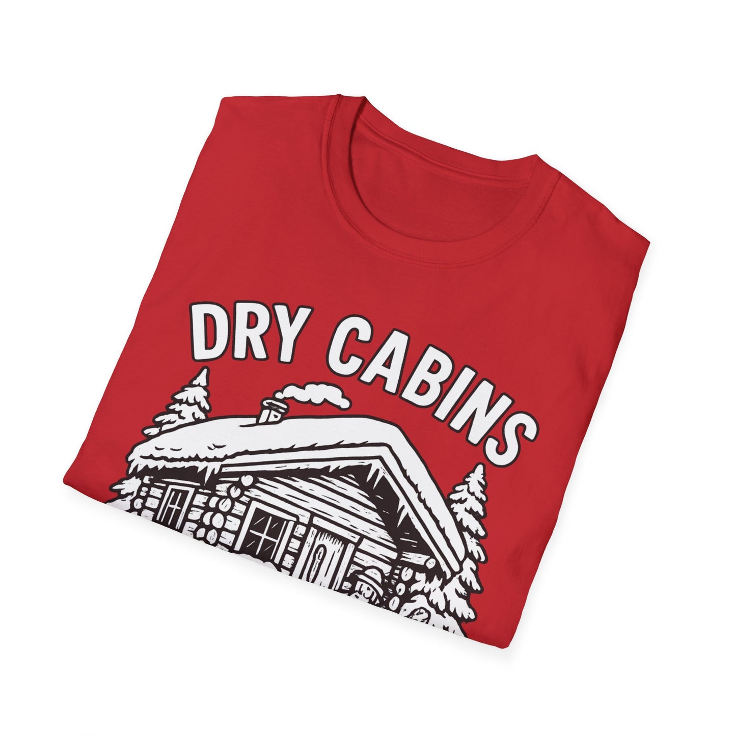 Cozy Cabin T-Shirt, Illustrative T-Shirt, Vintage Alaska Tee, Great Outdoors Wear, Unique Gift for Nature Lovers