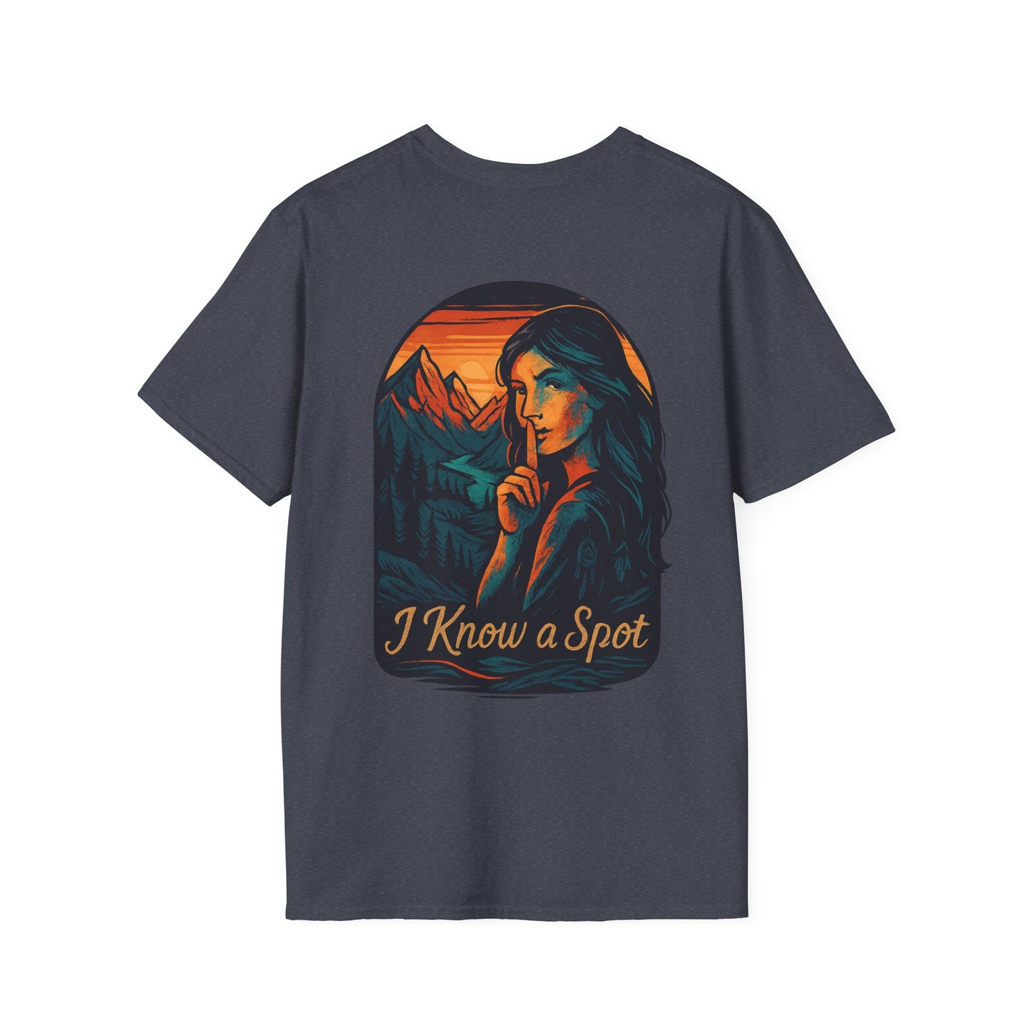 "I Know a Spot" Adventure Tee – Vintage Outdoor Shirt