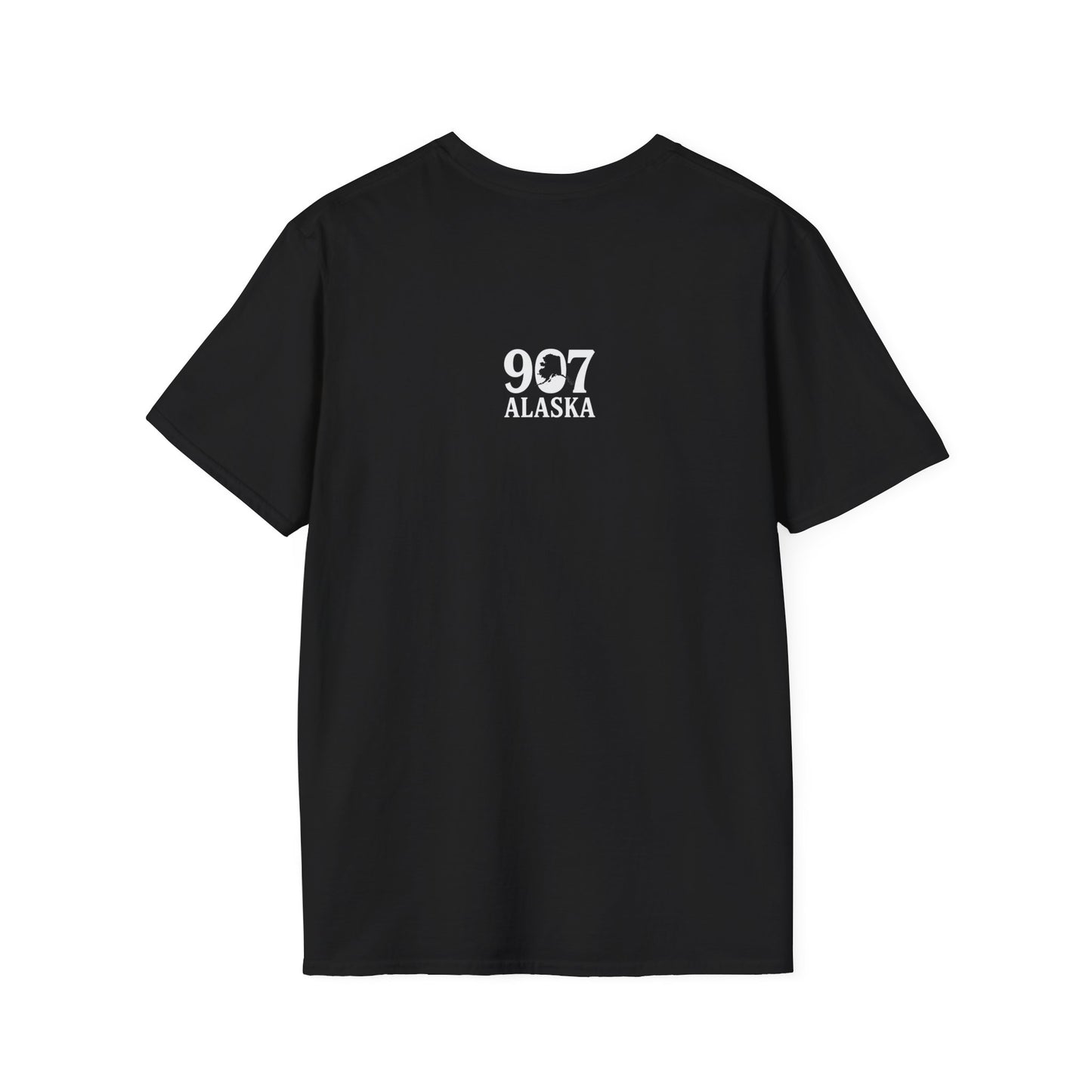 Cozy Cabin T-Shirt, Illustrative T-Shirt, Vintage Alaska Tee, Great Outdoors Wear, Unique Gift for Nature Lovers