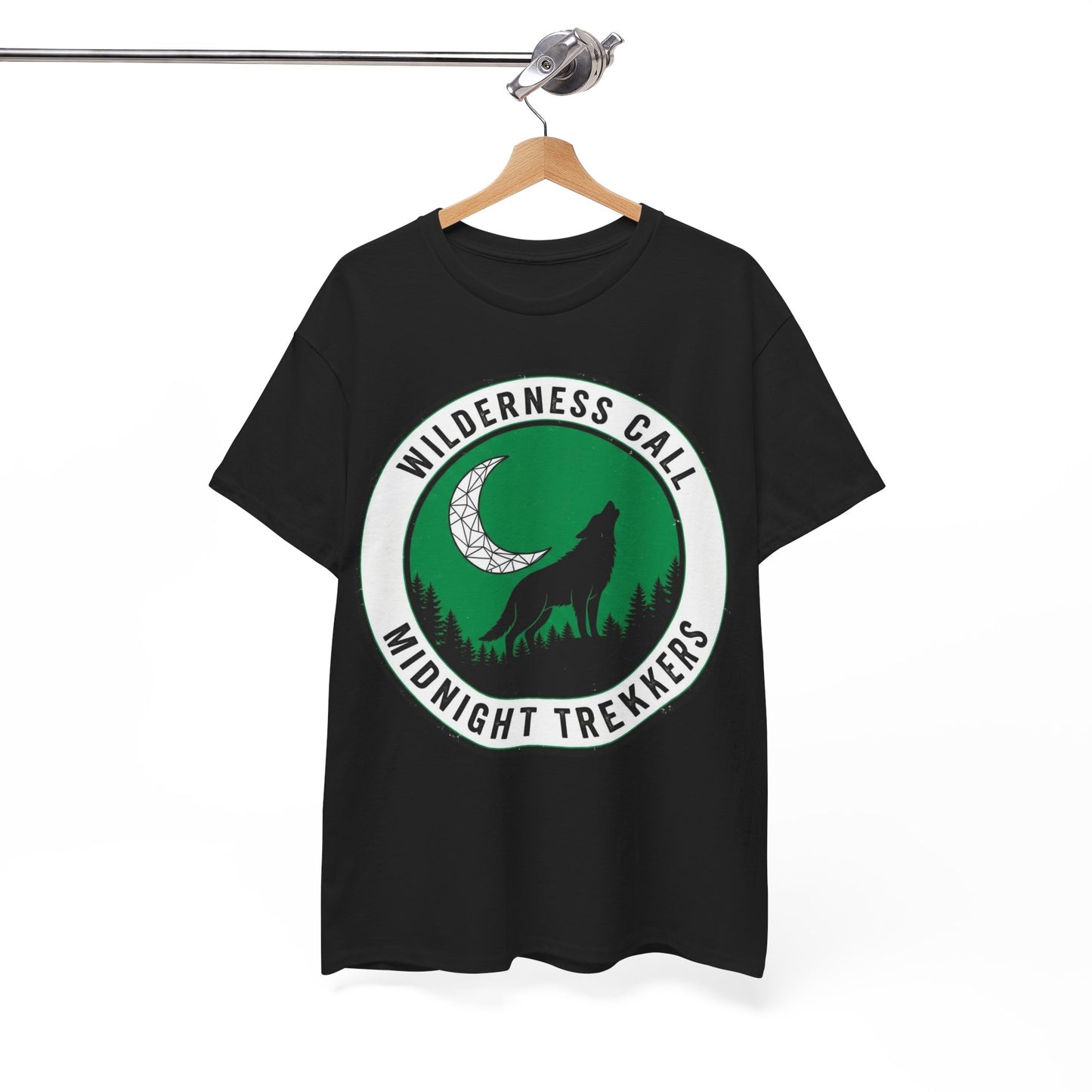 Wilderness Call: Midnight Trekkers Wolf Moon Tee