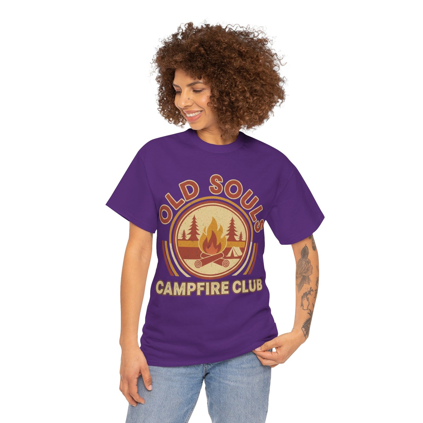 Retro Old Souls Campfire Club T-Shirt