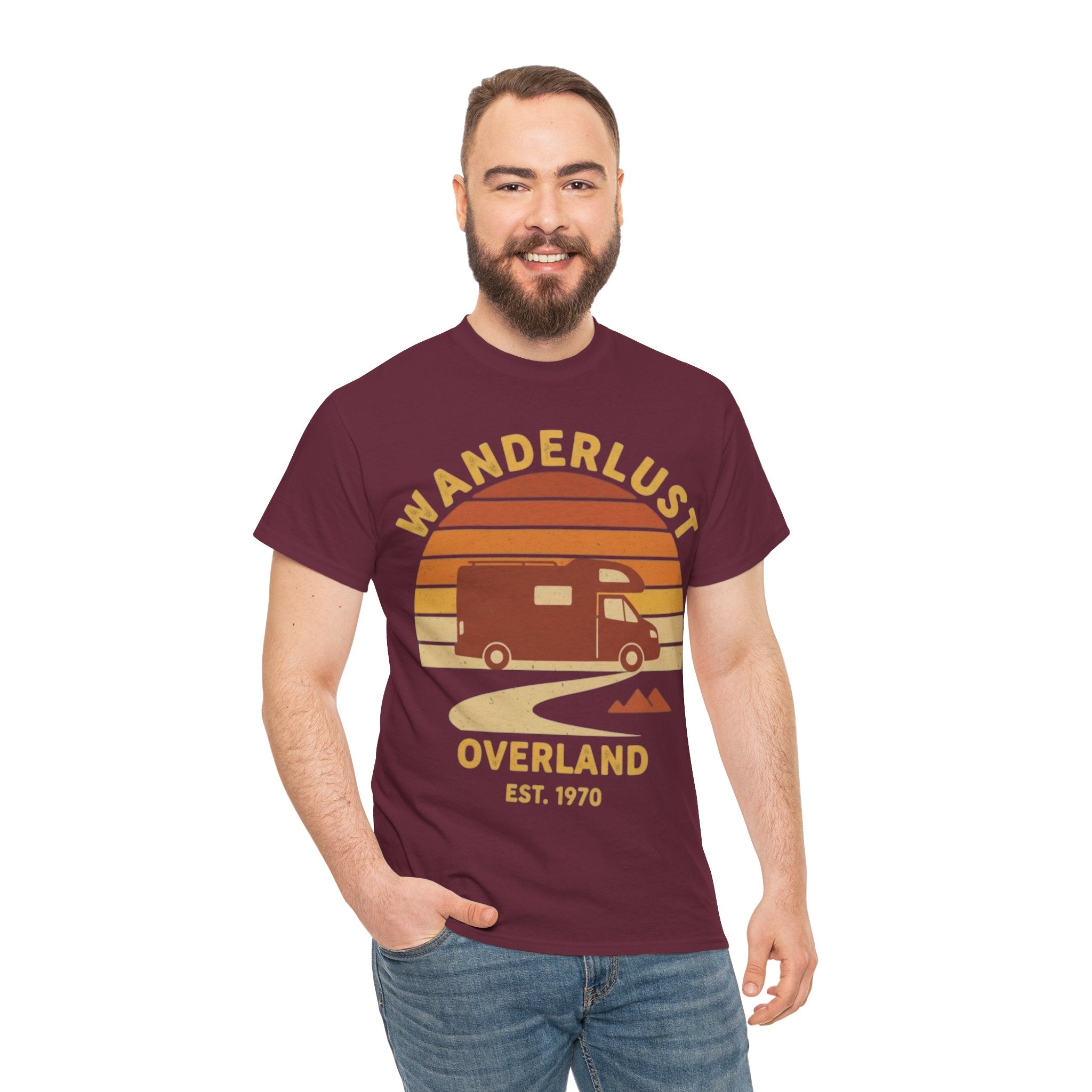 Wanderlust Overland Retro Adventure Tee