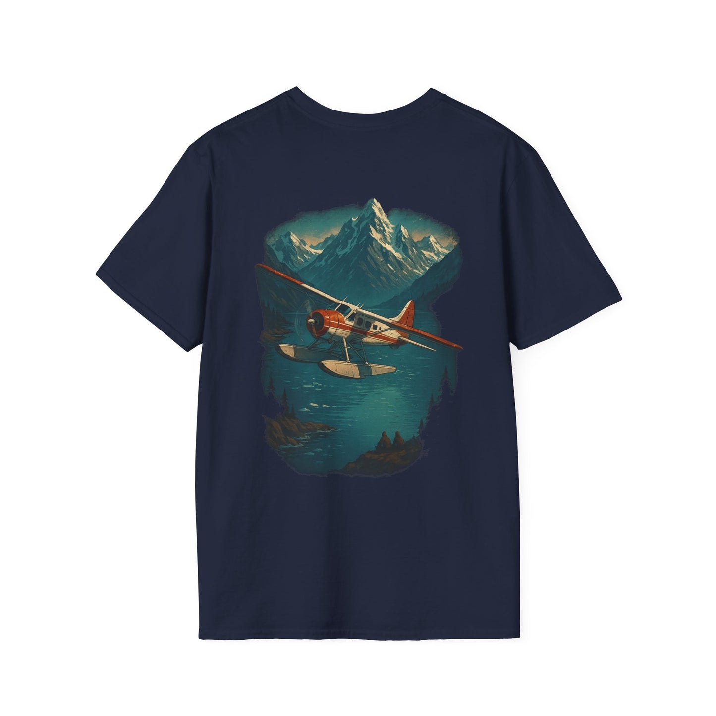 Vintage Bush Plane "I Know a Spot" Adventure Tee – Outdoor Shirt