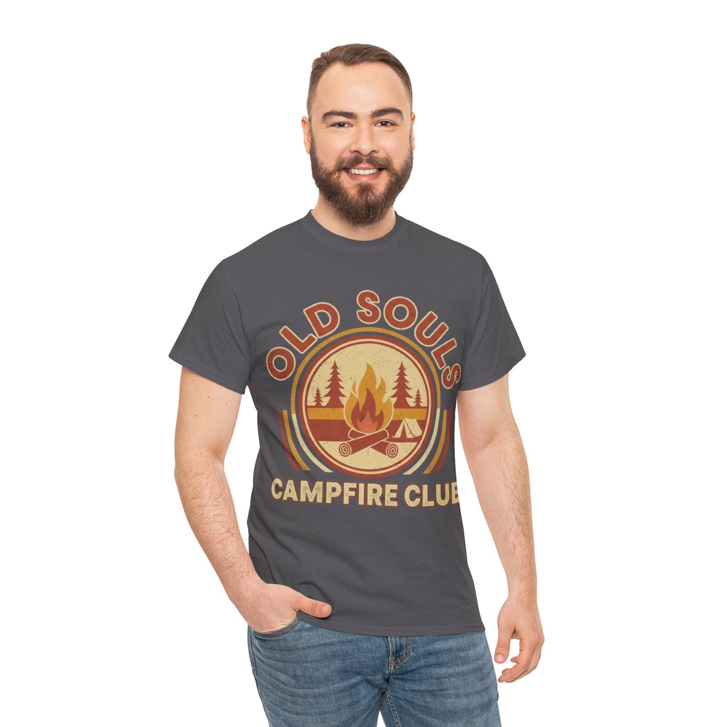 Retro Old Souls Campfire Club T-Shirt