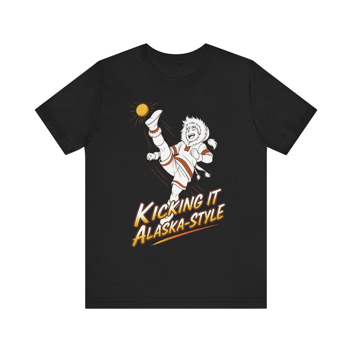 Kicking It Alaska-Style T-Shirt