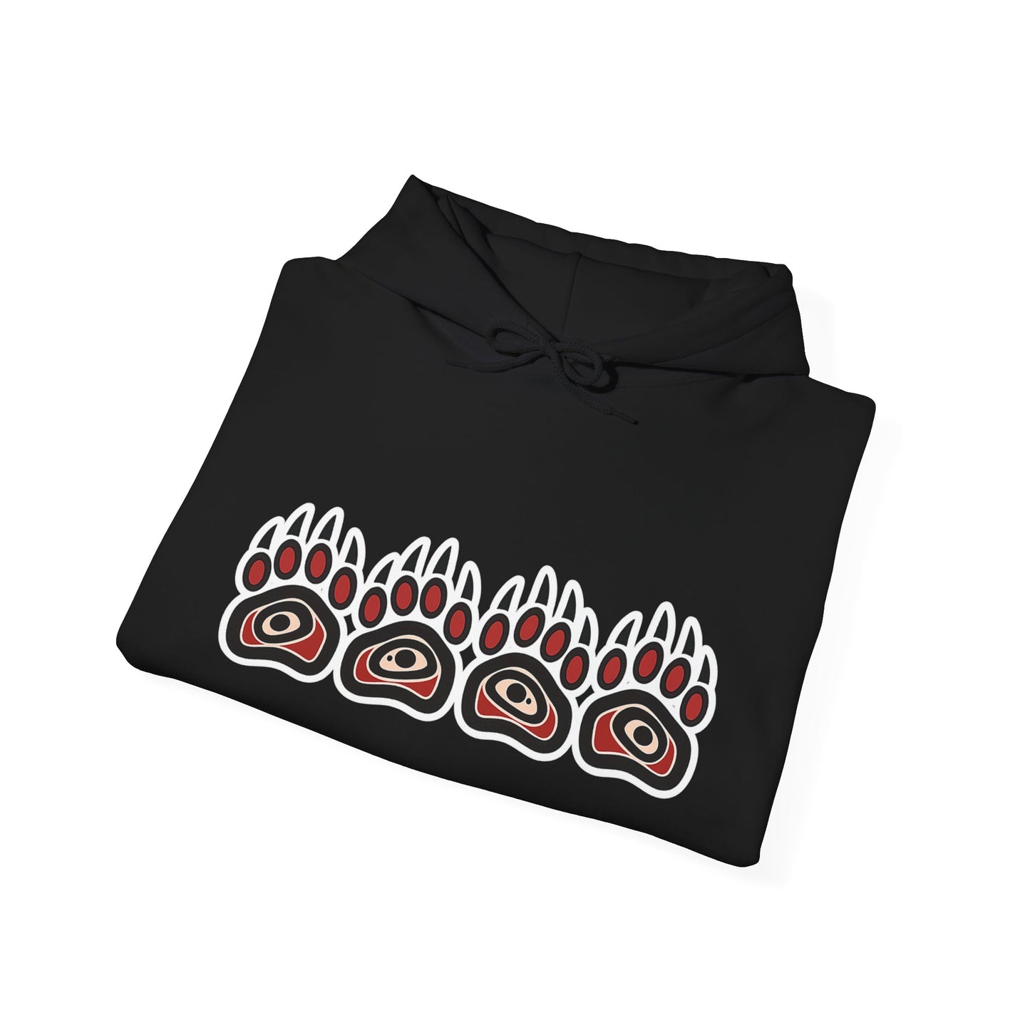 Tlingit Bear Tracks Hoodie