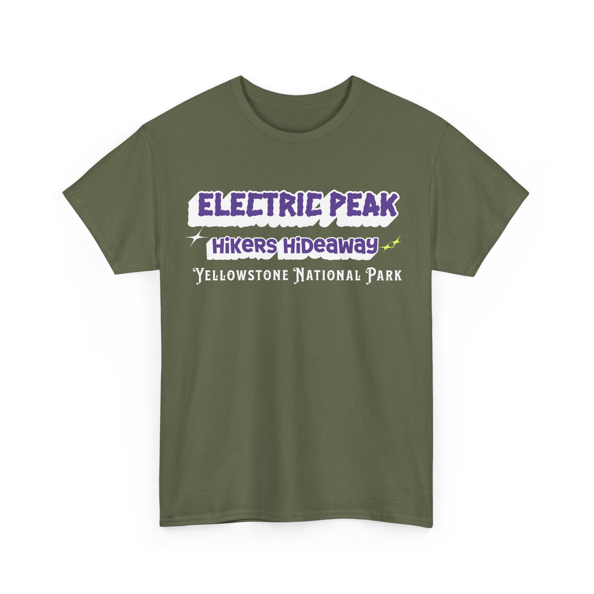 Electric Peak Hikers Hideaway – Yellowstone National Park T-Shirt