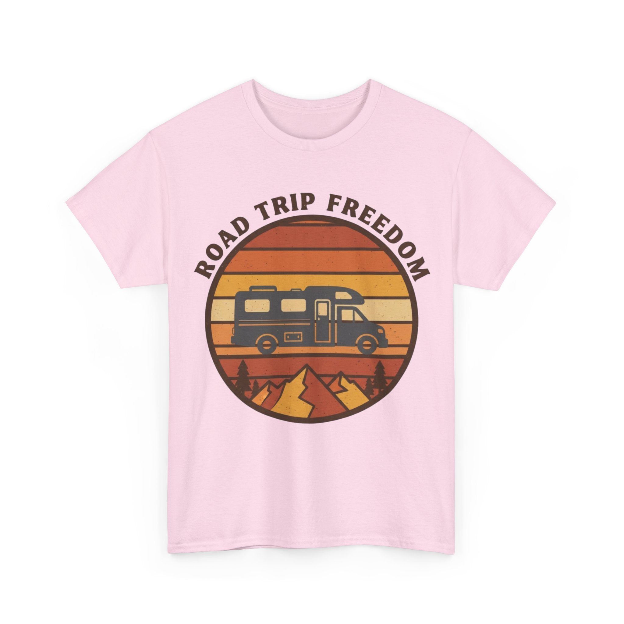 Road Trip Freedom – 70s Retro Adventure Tee