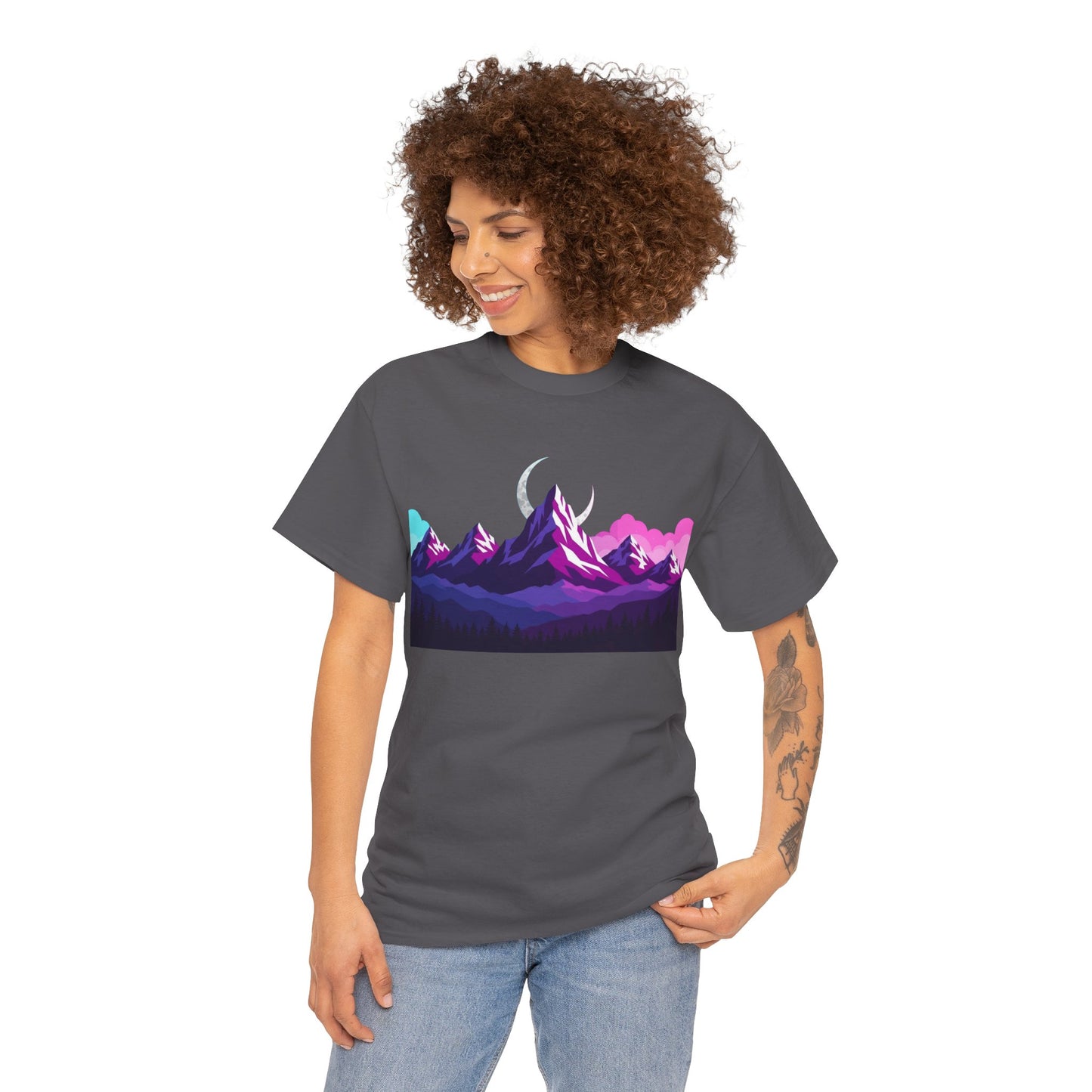 Under the Midnight Peaks – Lunar Horizon Tee