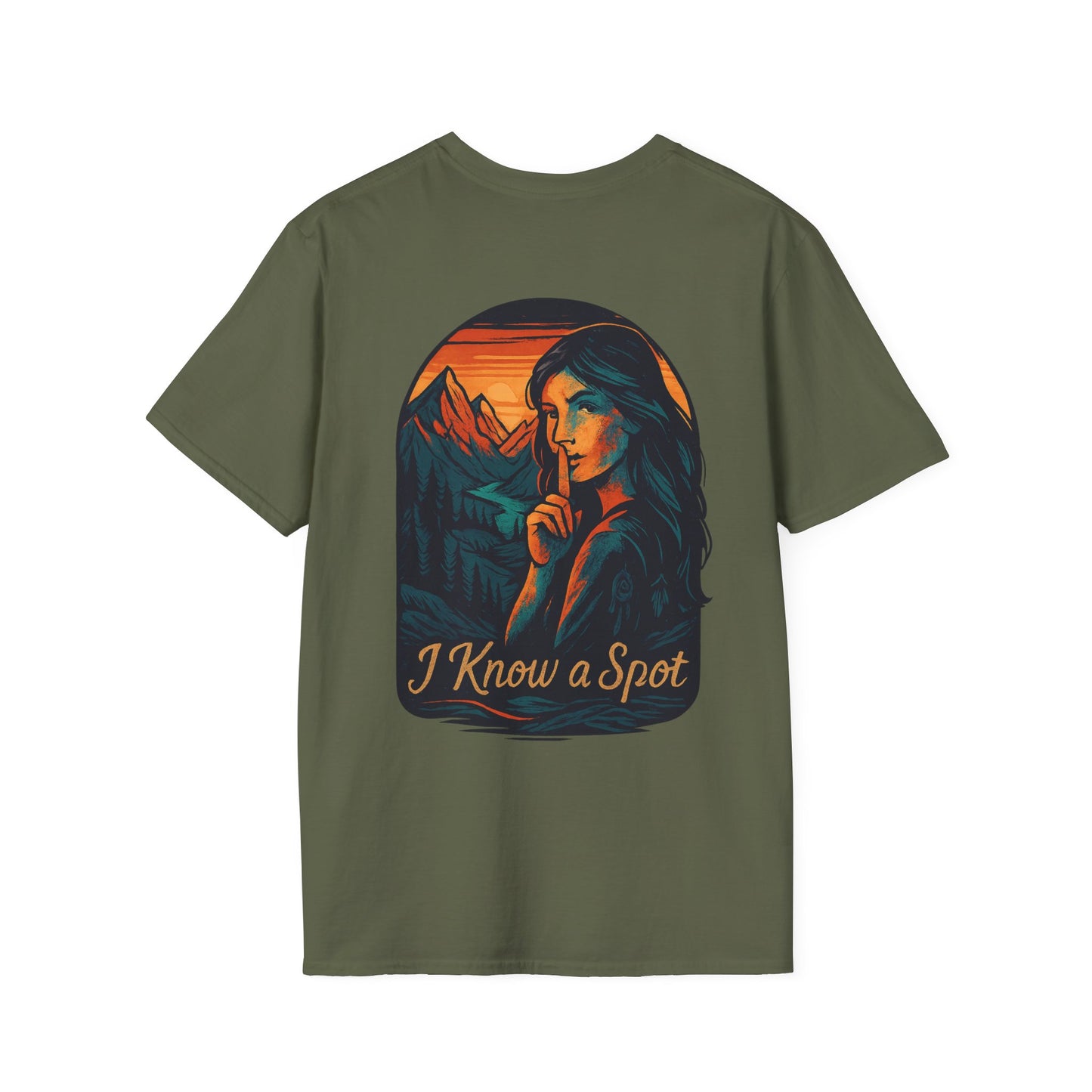 "I Know a Spot" Adventure Tee – Vintage Outdoor Shirt