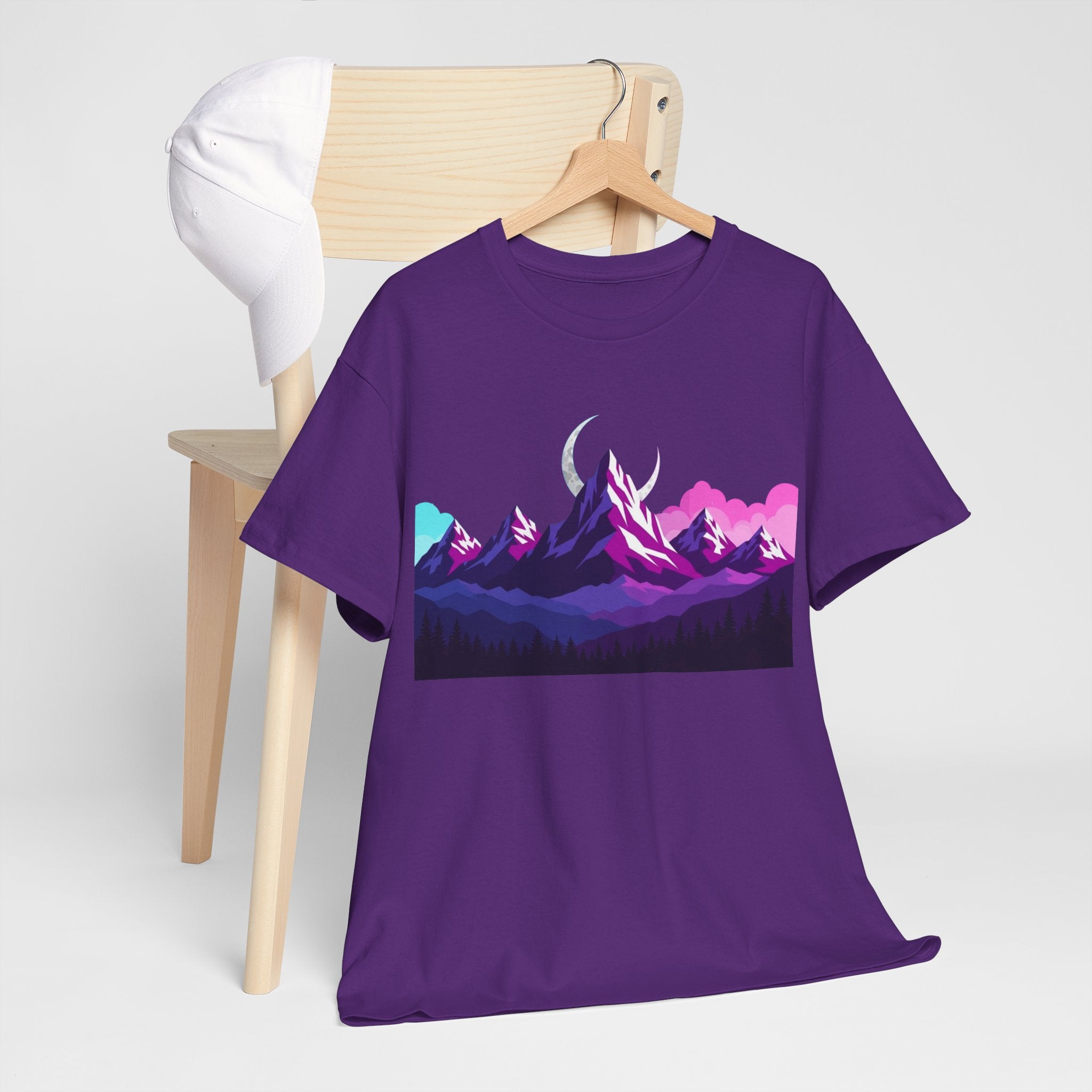 Under the Midnight Peaks – Lunar Horizon Tee