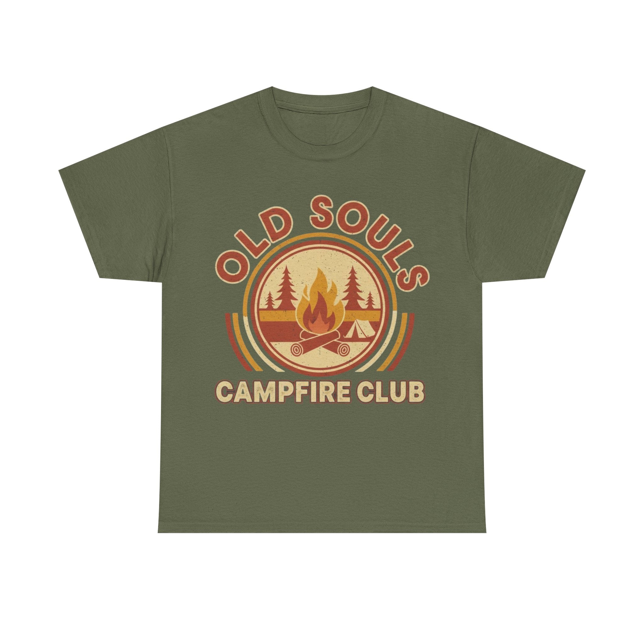 Retro Old Souls Campfire Club T-Shirt