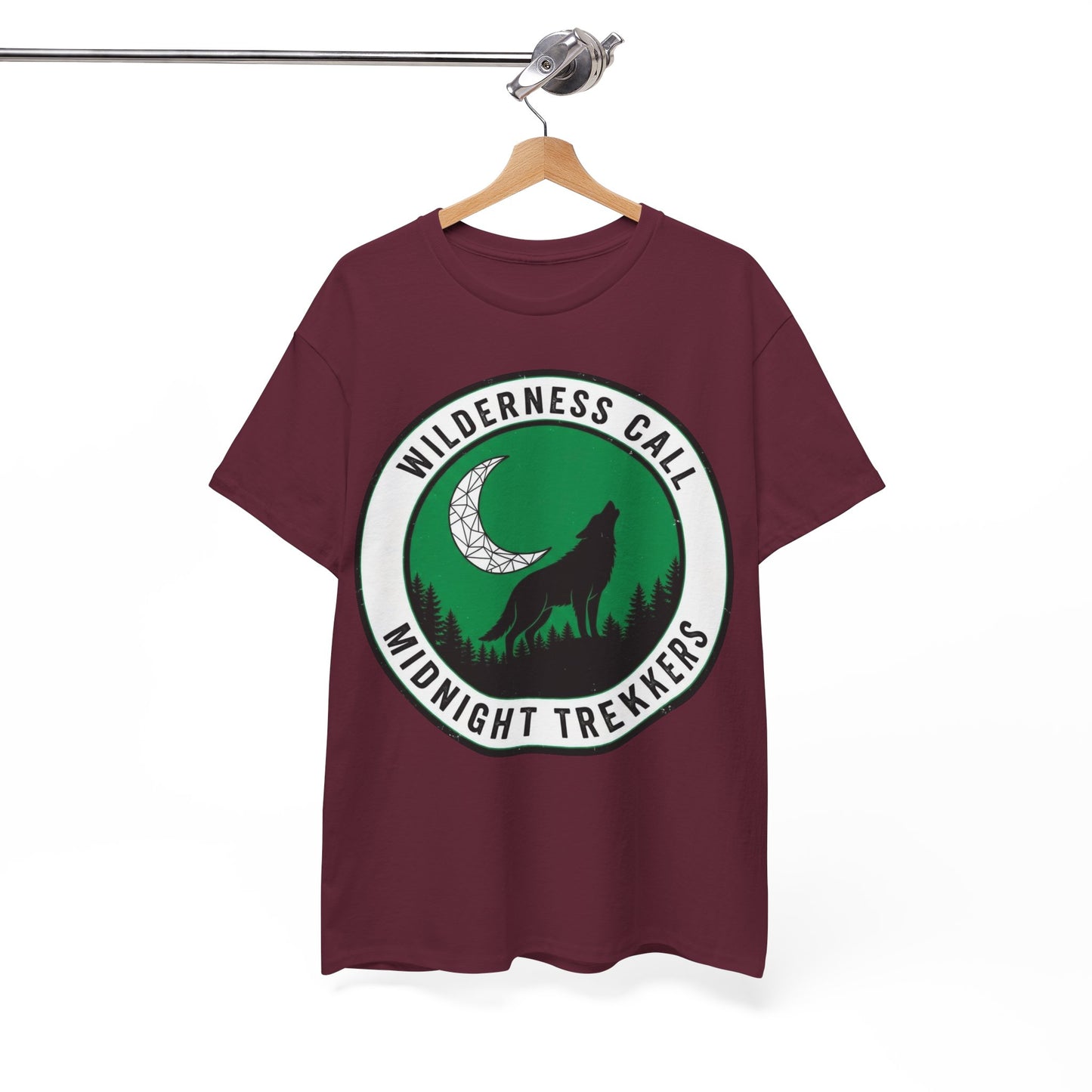 Wilderness Call: Midnight Trekkers Wolf Moon Tee