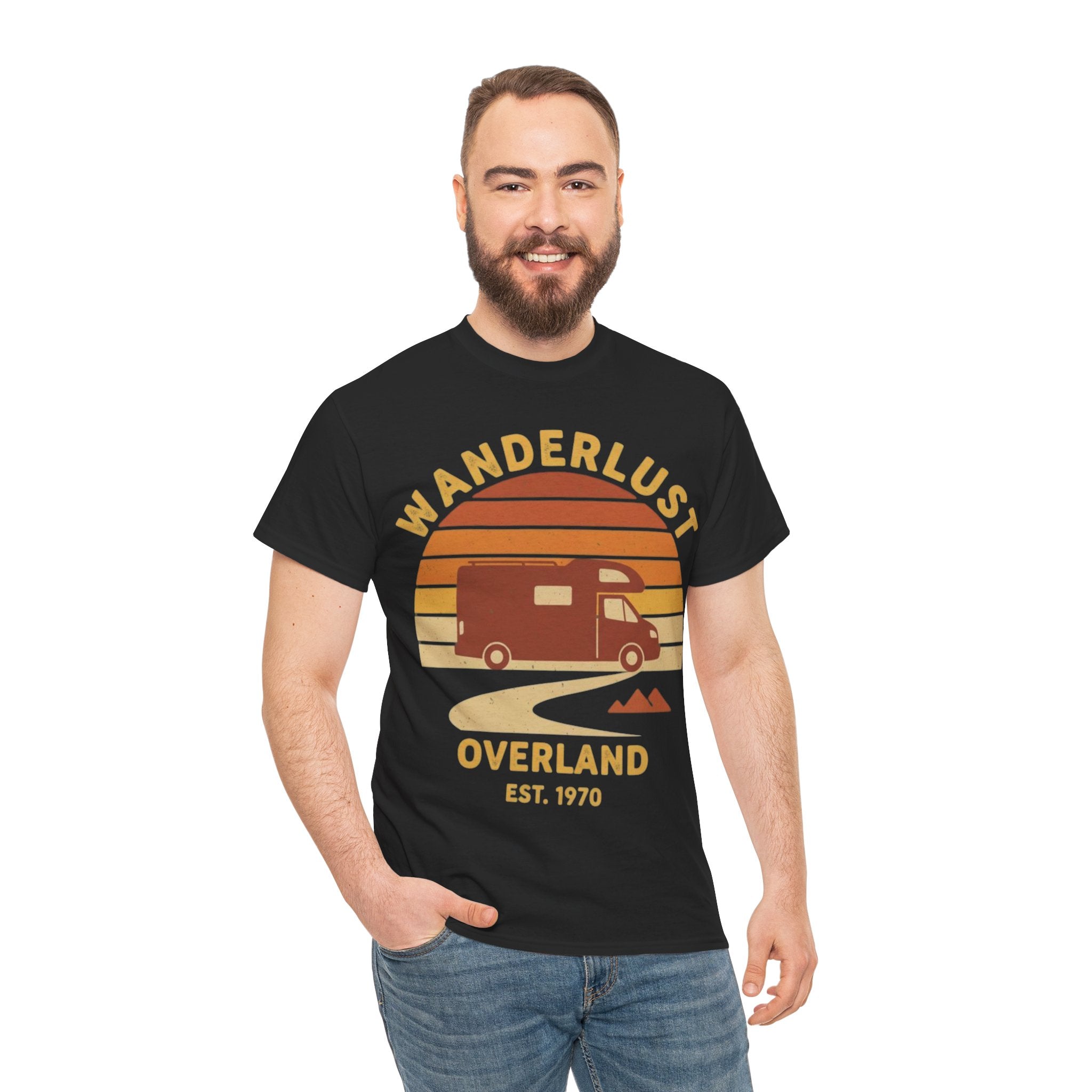 Wanderlust Overland Retro Adventure Tee