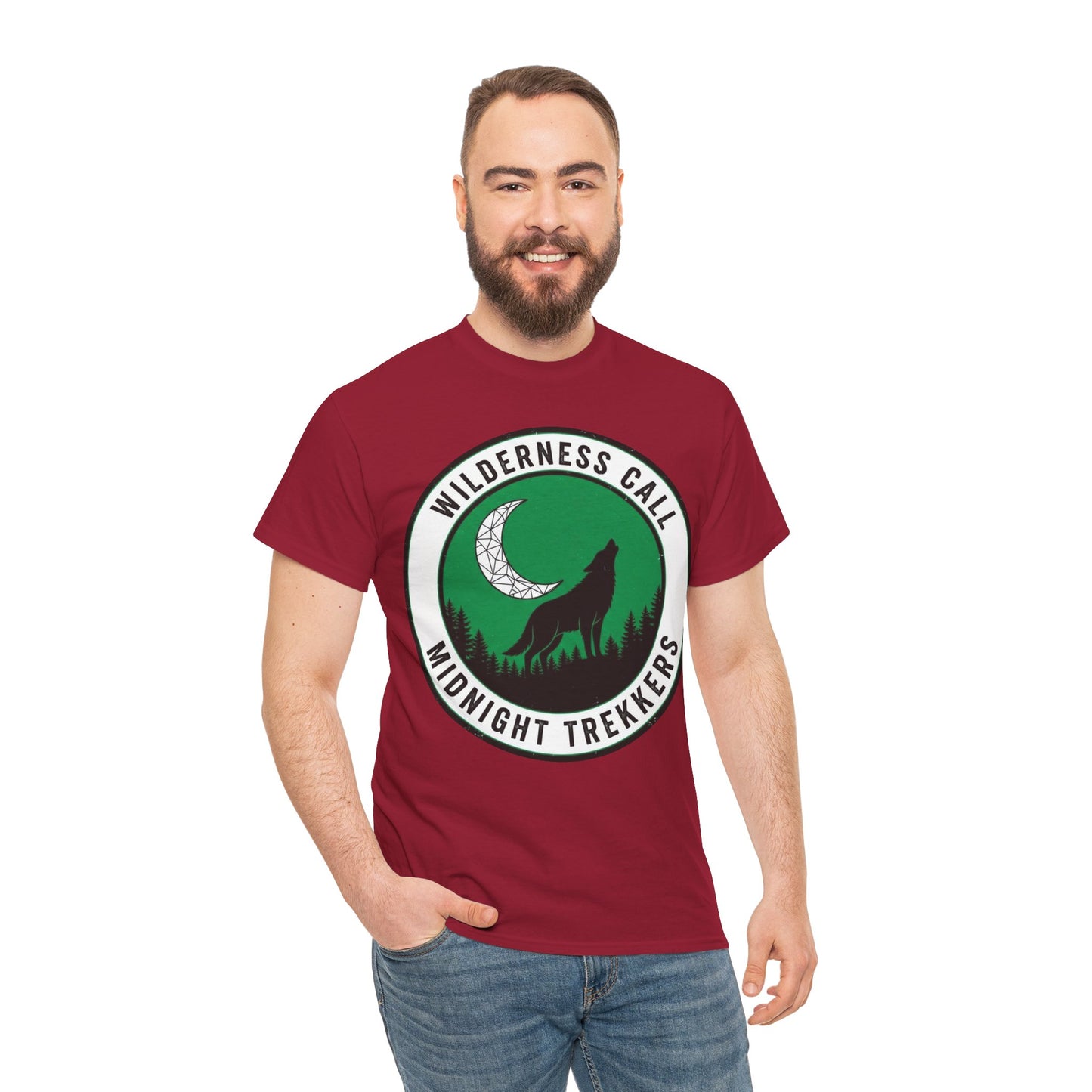 Wilderness Call: Midnight Trekkers Wolf Moon Tee