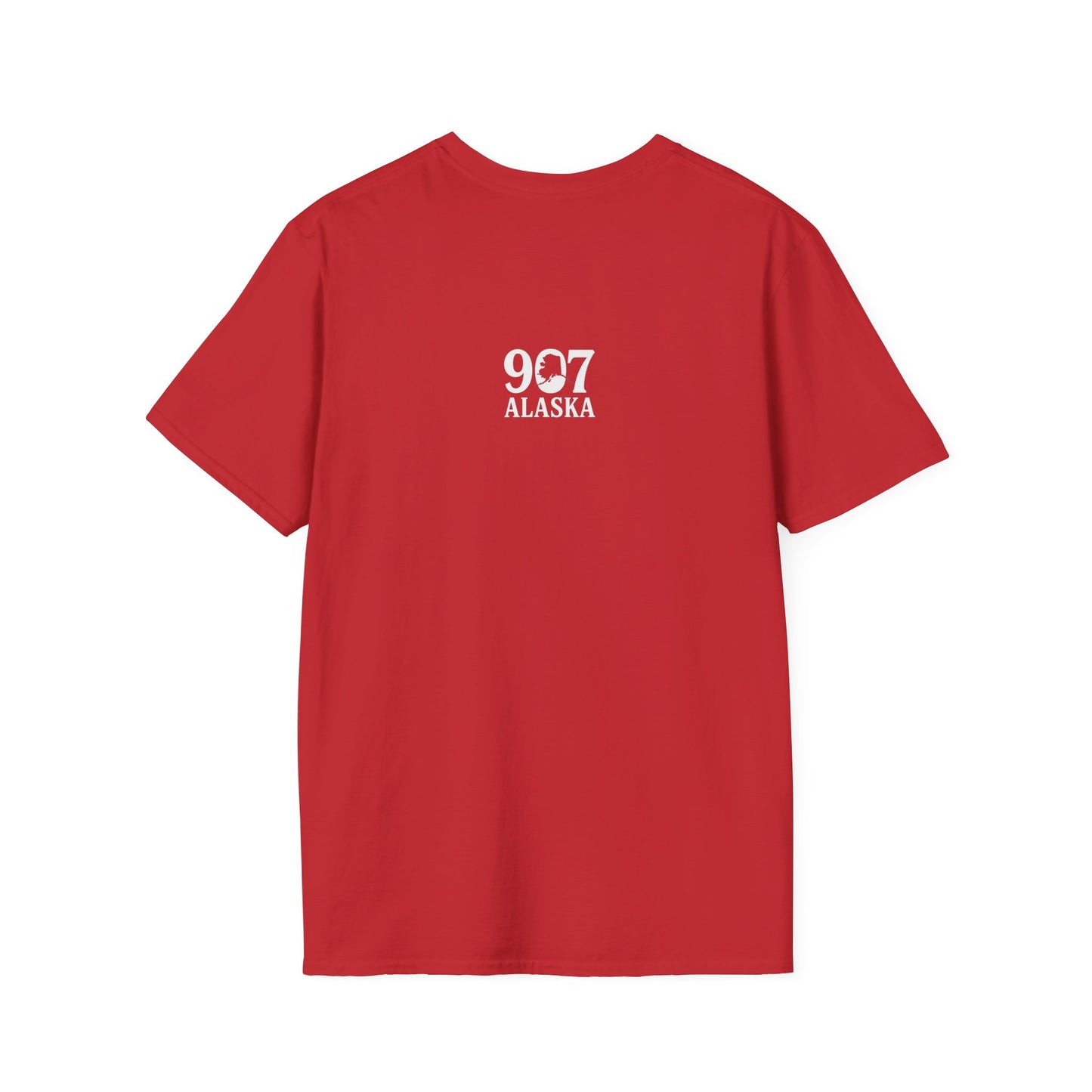 Cozy Cabin T-Shirt, Illustrative T-Shirt, Vintage Alaska Tee, Great Outdoors Wear, Unique Gift for Nature Lovers