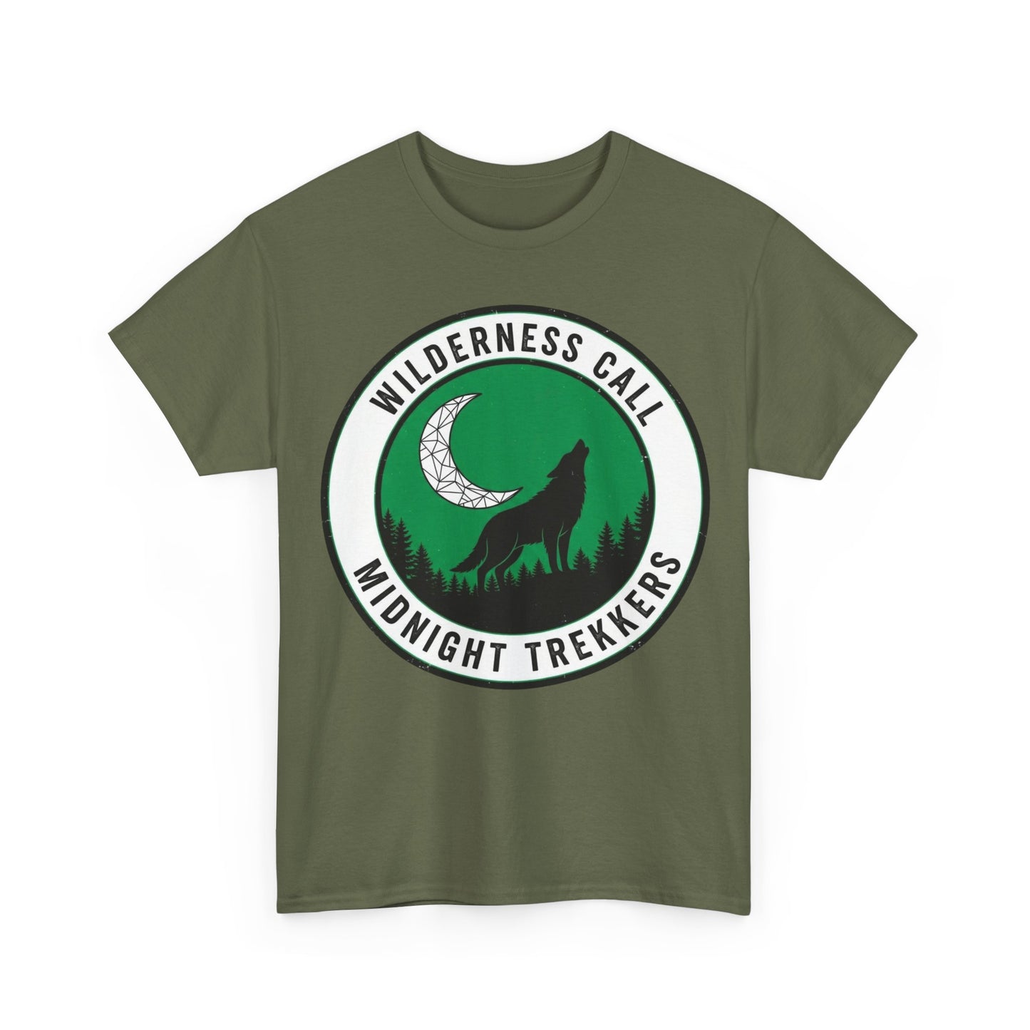 Wilderness Call: Midnight Trekkers Wolf Moon Tee