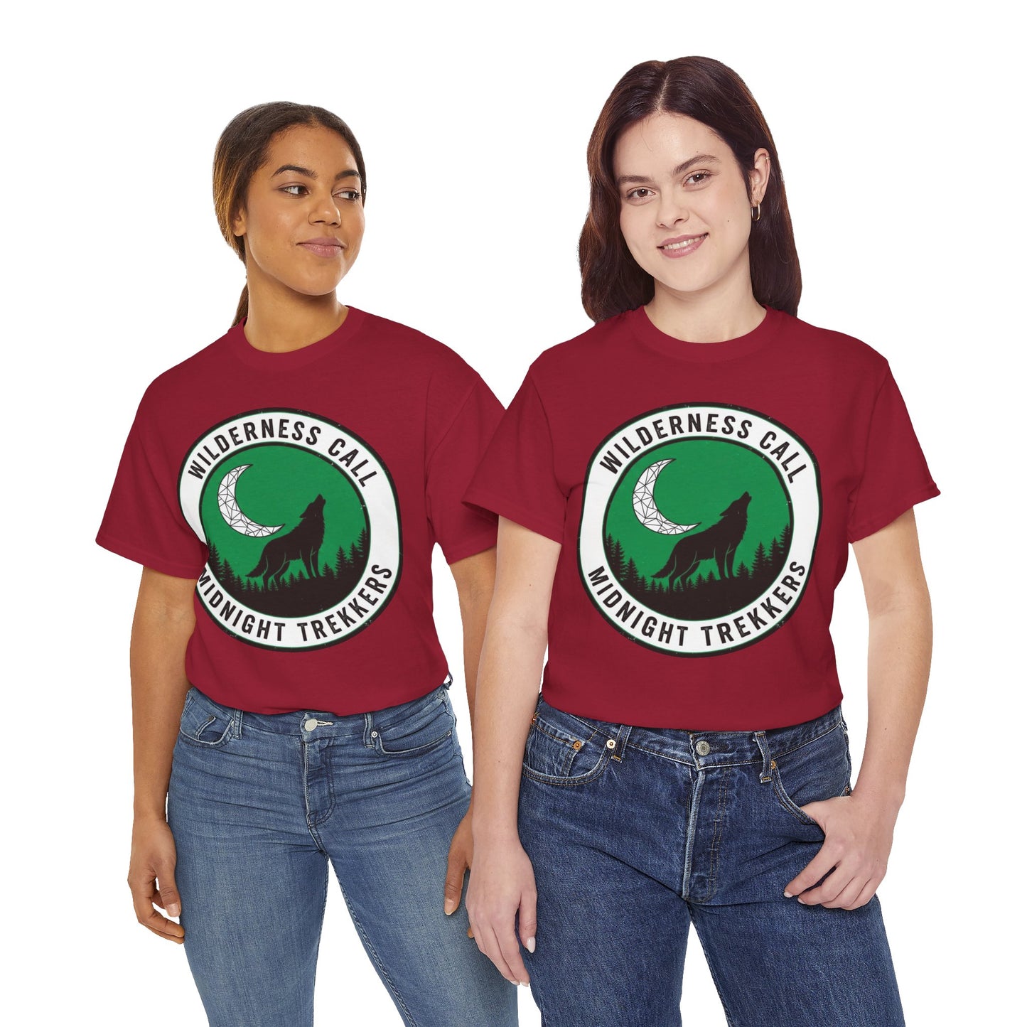 Wilderness Call: Midnight Trekkers Wolf Moon Tee