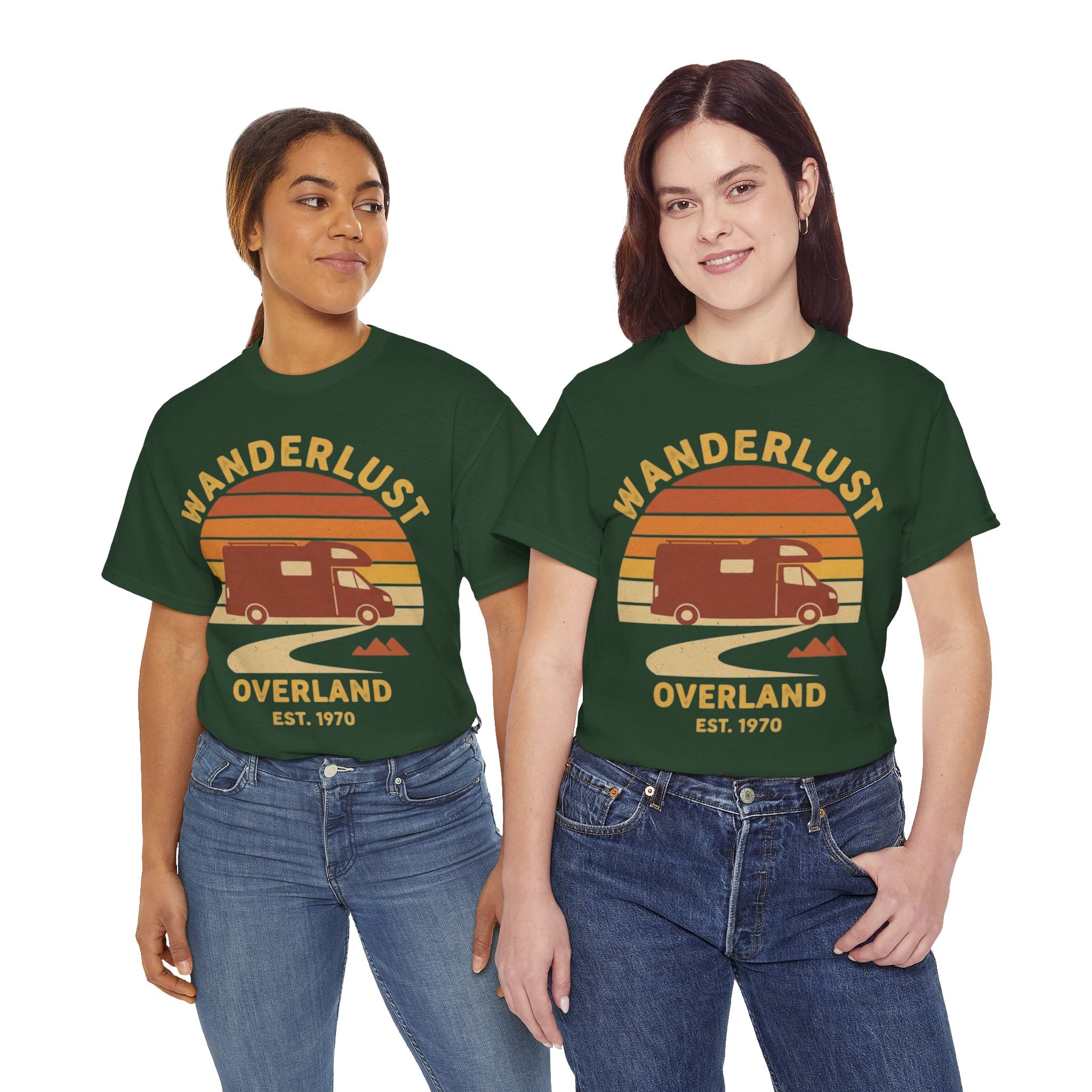 Wanderlust Overland Retro Adventure Tee