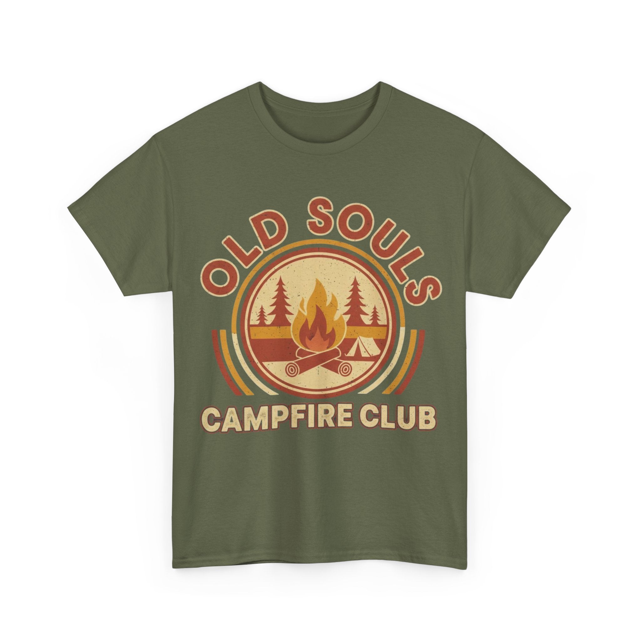 Retro Old Souls Campfire Club T-Shirt