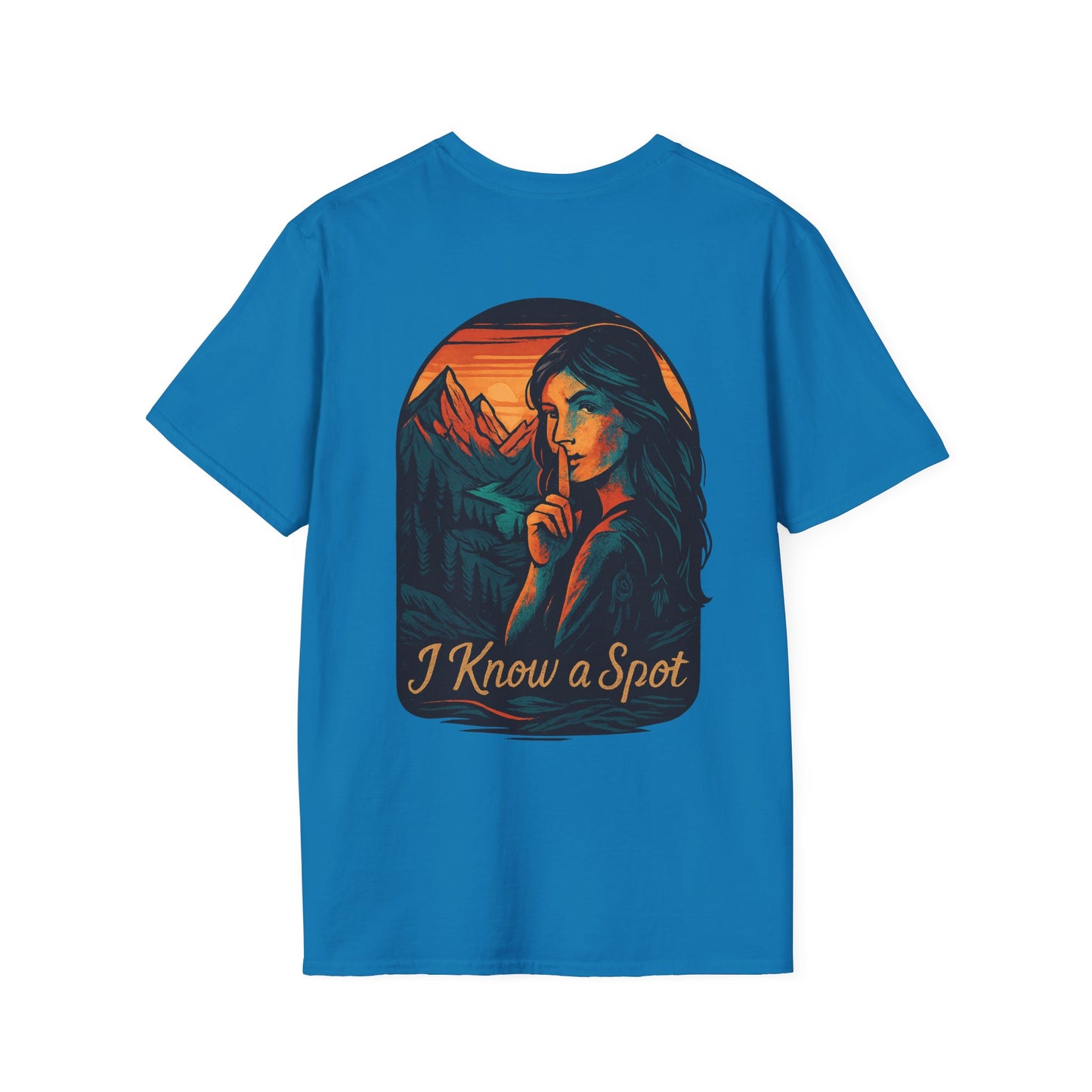 "I Know a Spot" Adventure Tee – Vintage Outdoor Shirt