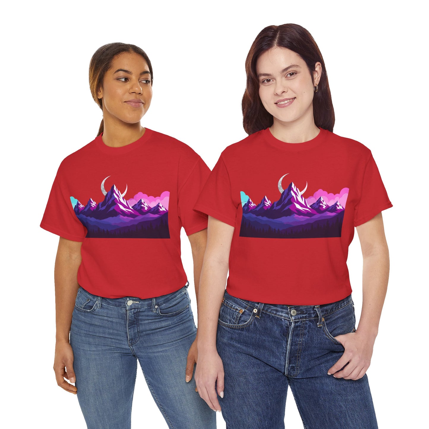 Under the Midnight Peaks – Lunar Horizon Tee