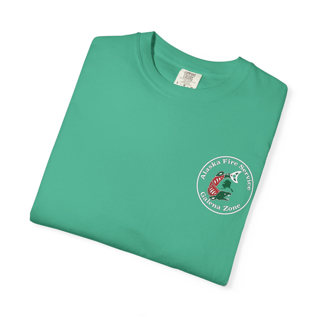 Alaska Fire Service Galena Zone T-Shirt — Salmon Emblem Tee