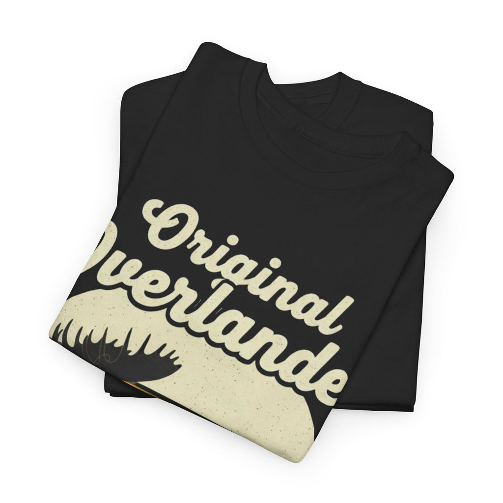 Original Overlander Moose T-Shirt | Retro 1970s Sunset Wilderness Tee