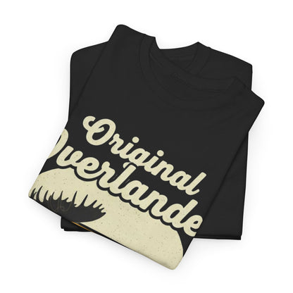 Original Overlander Moose T-Shirt | Retro 1970s Sunset Wilderness Tee