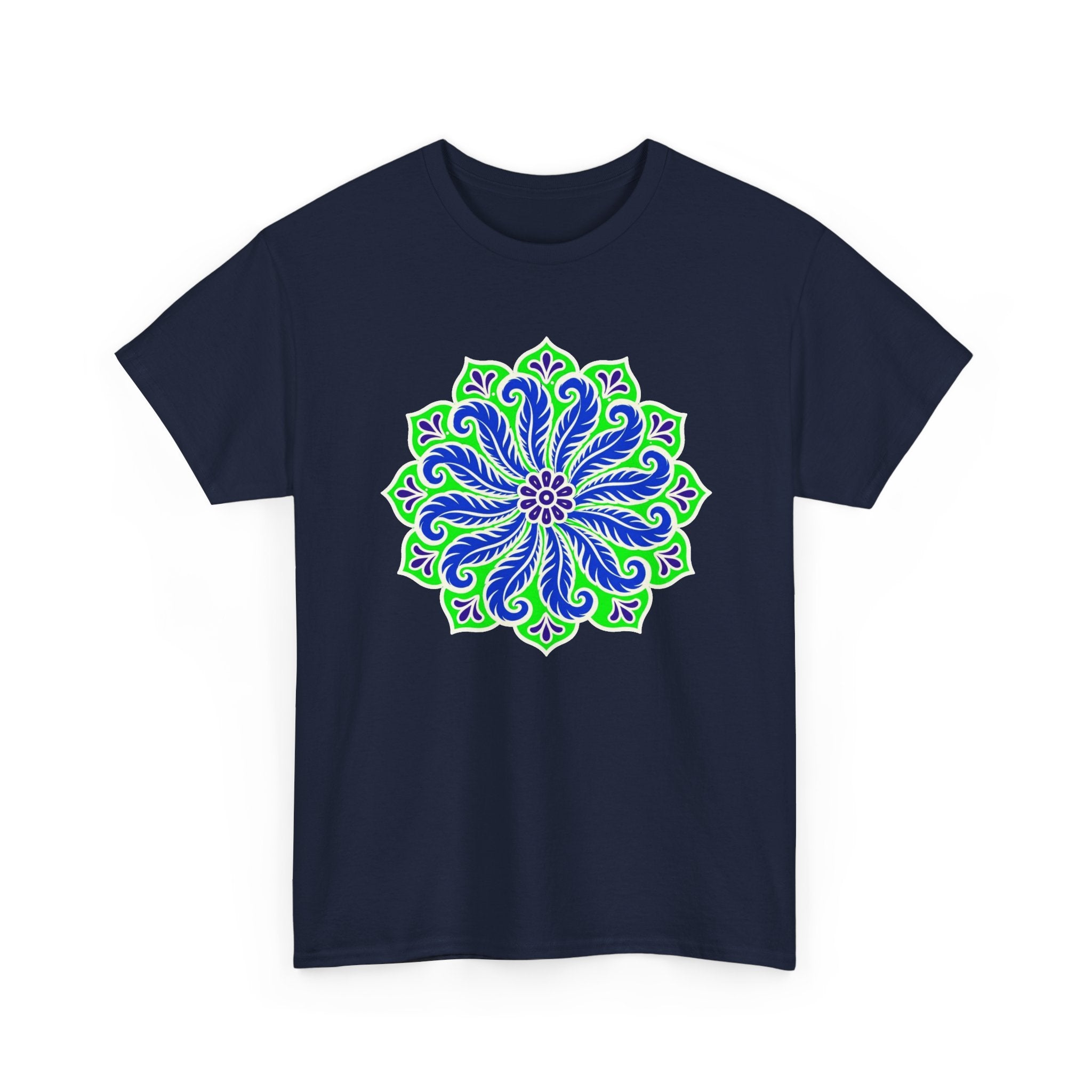 Emerald Feather Rosette T-Shirt