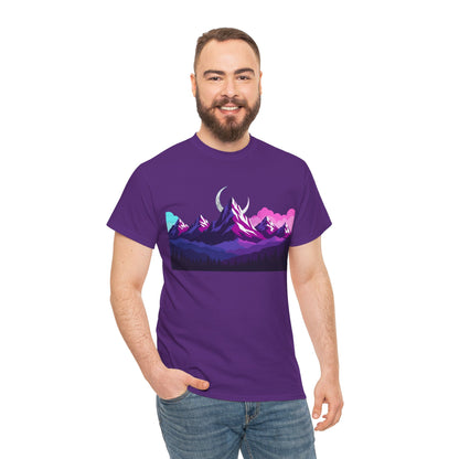 Under the Midnight Peaks – Lunar Horizon Tee